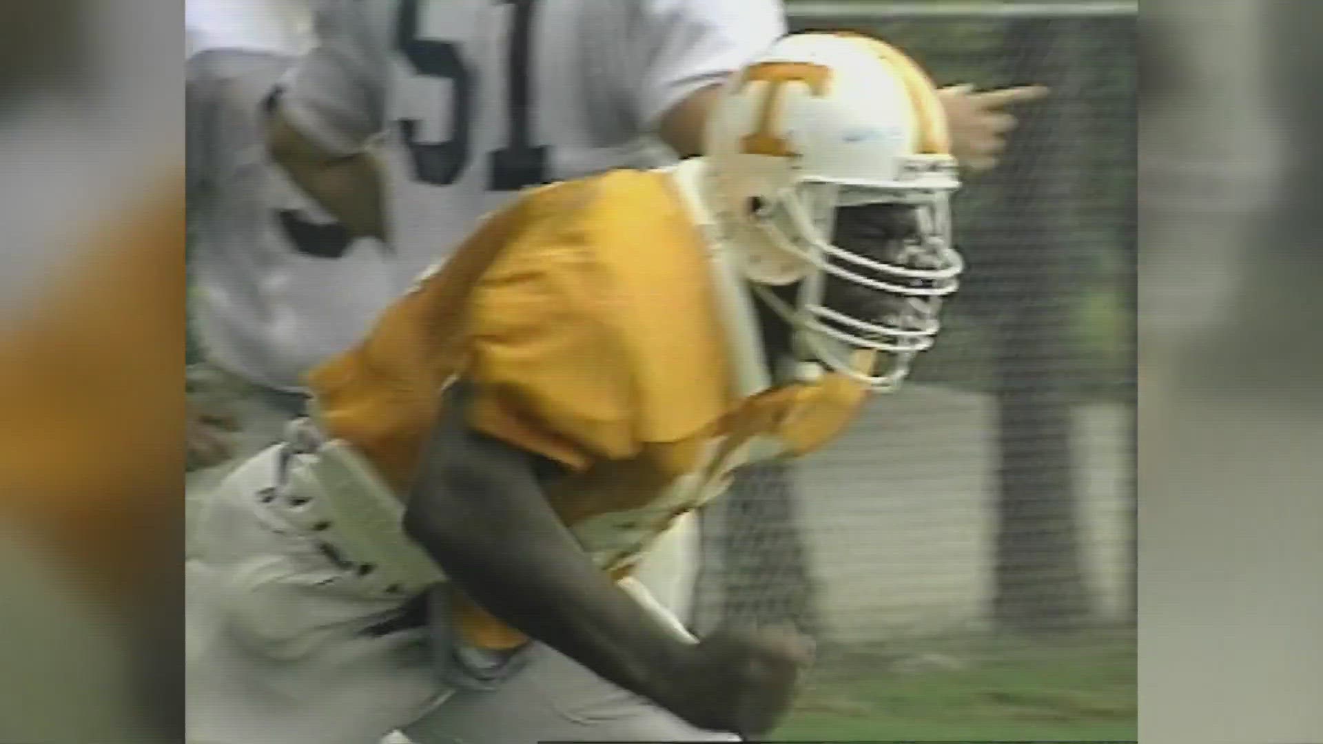 Former UT defensive end Shazzon Bradley made the transition between football to boxing.