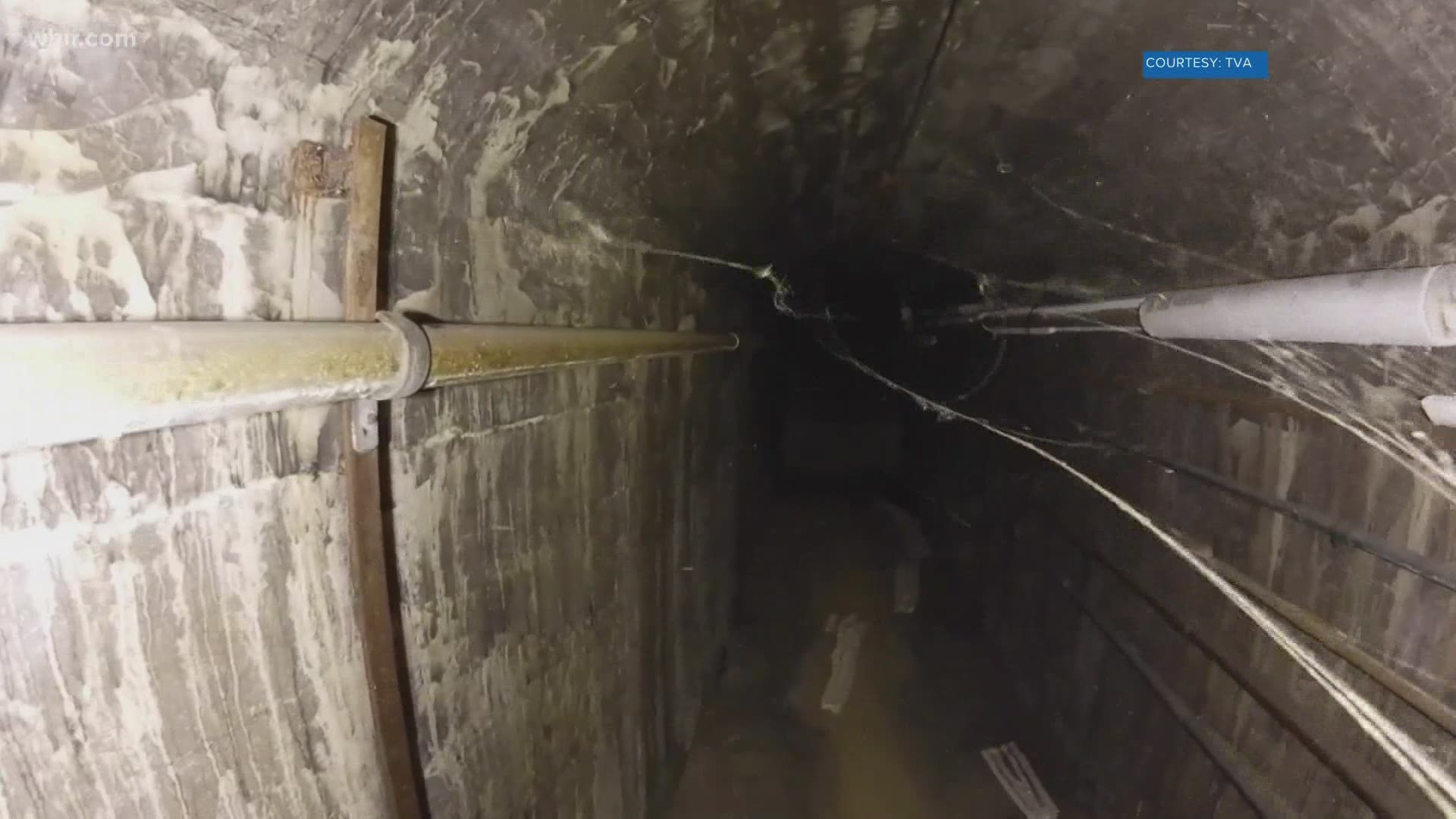In the spirit of Halloween, The Tennessee Valley Authority says it discovered a previously hidden tunnel at the Norris Engineering Lab.