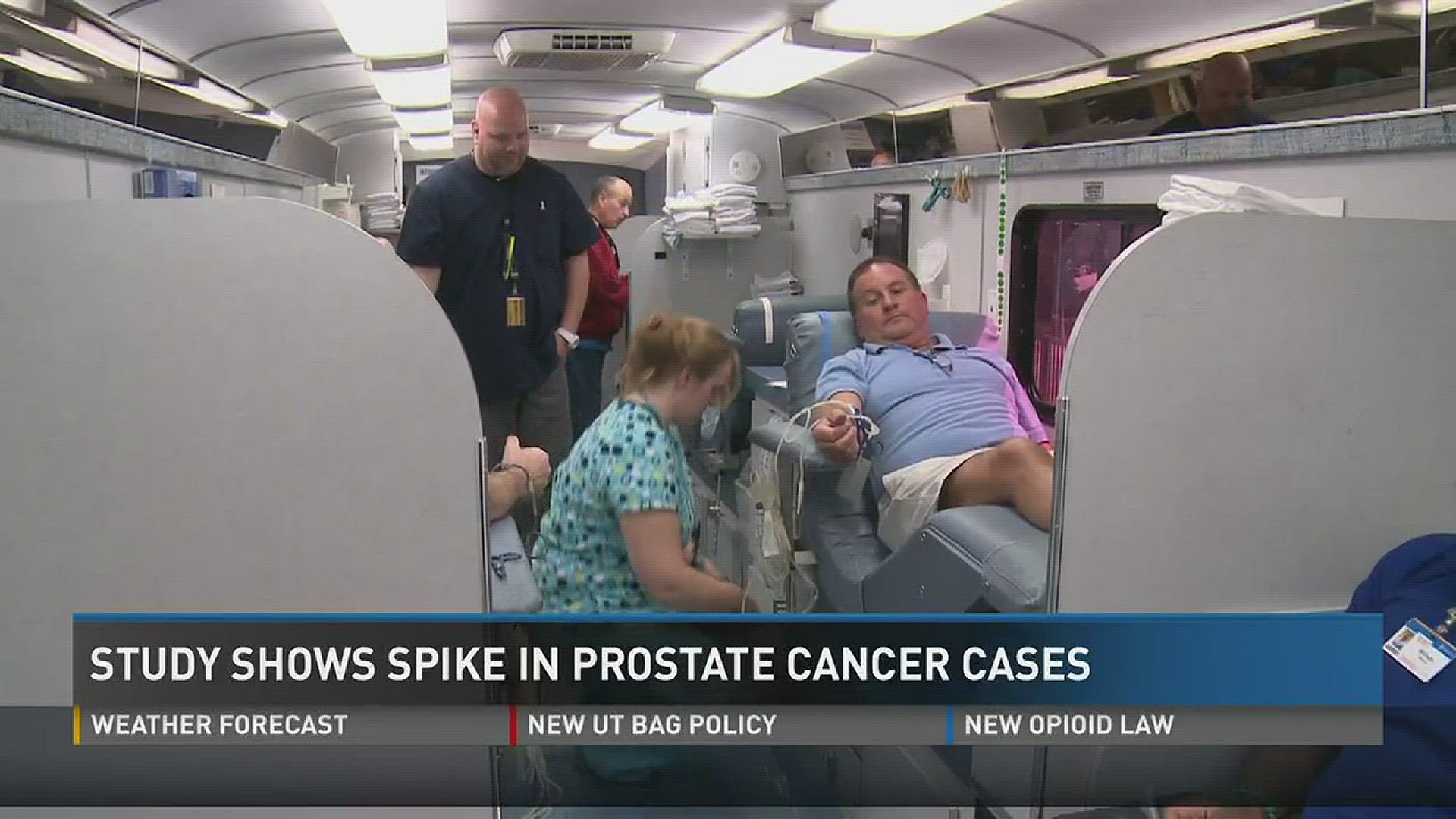 A new health study shows a 72 percent increase in the number of prostate cancer cases in the last decade.