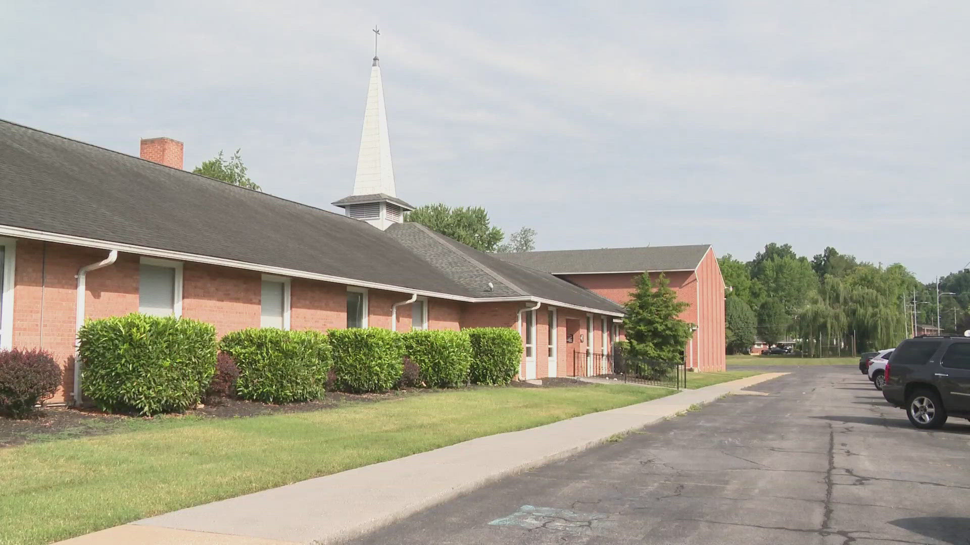 The pastor of the church said the person who won the gun had to pass a background check.