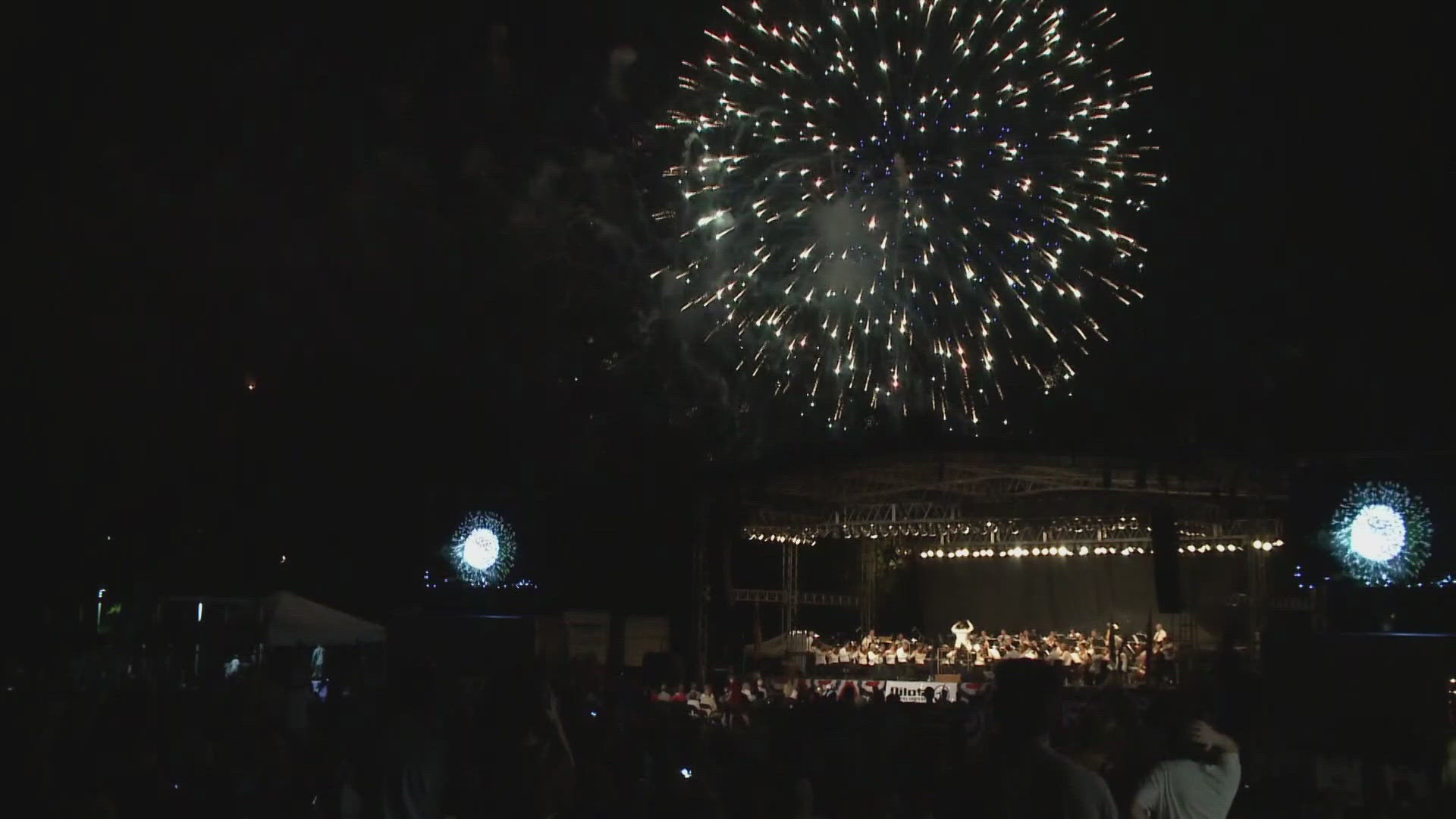 The city's Festival on the 4th starts at 5 p.m. and ends at 10 p.m. with a fireworks display.