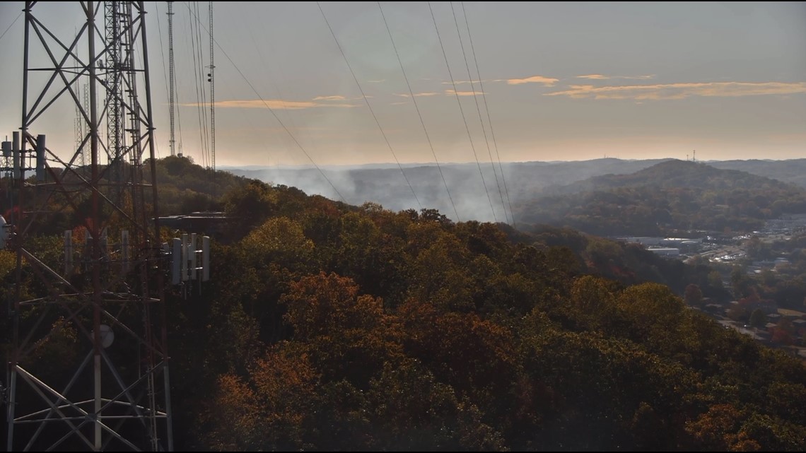 KFD: Crews responding to brush fire near Sharp's Ridge, Bruhin Road closed - Vimarsana News