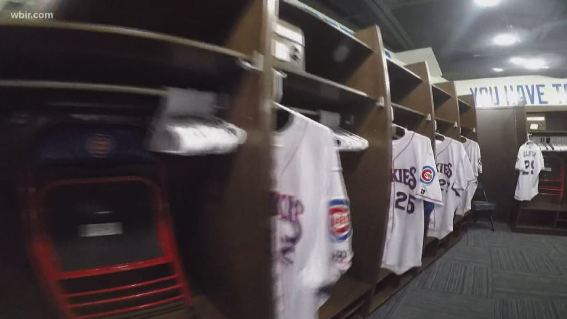 The Tennessee Smokies have a brand new, state-of-the-art clubhouse.