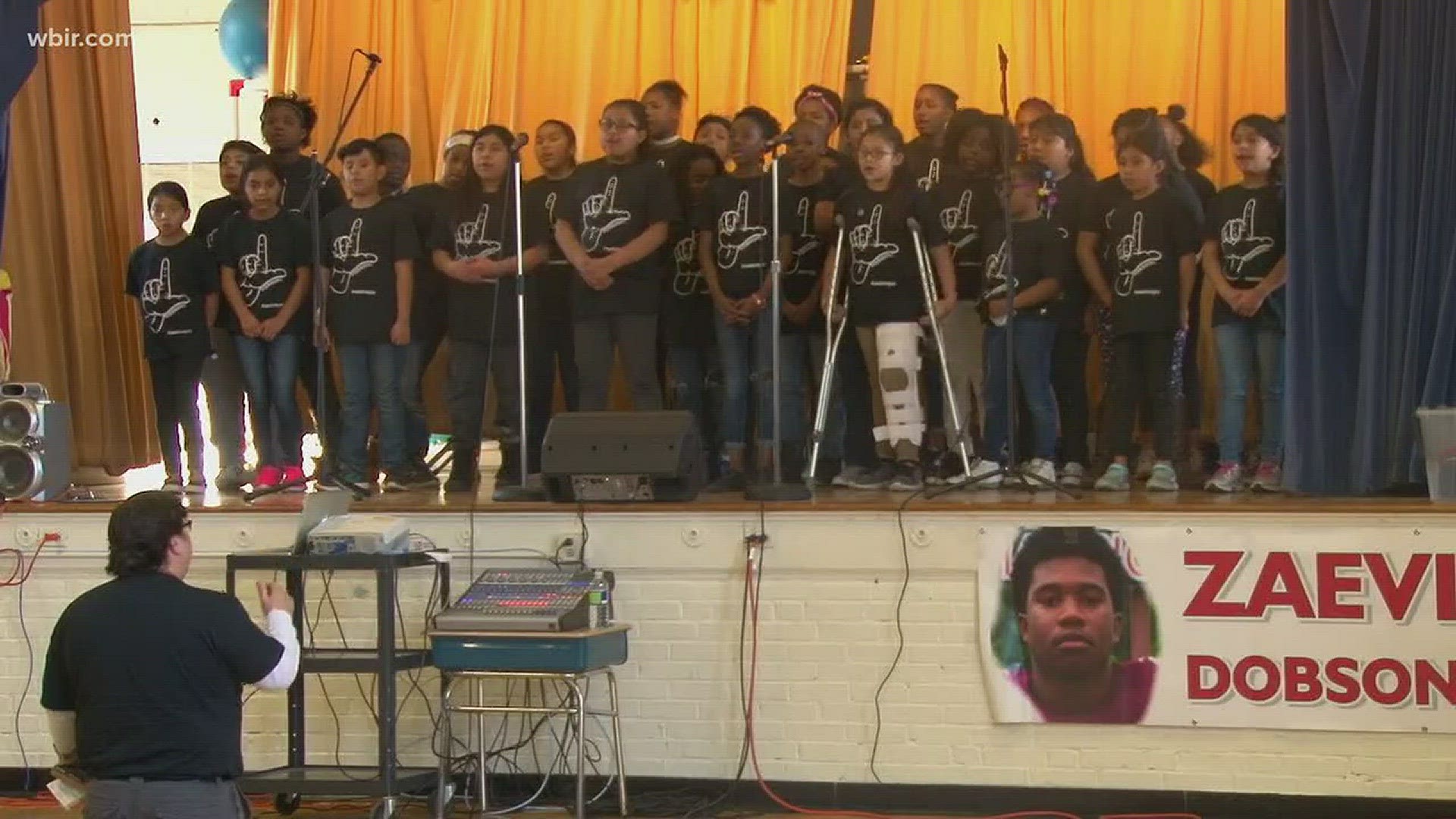 Jan. 24, 2018: Lonsdale Elementary School hosted its second annual Zaevion Dobson Day.
