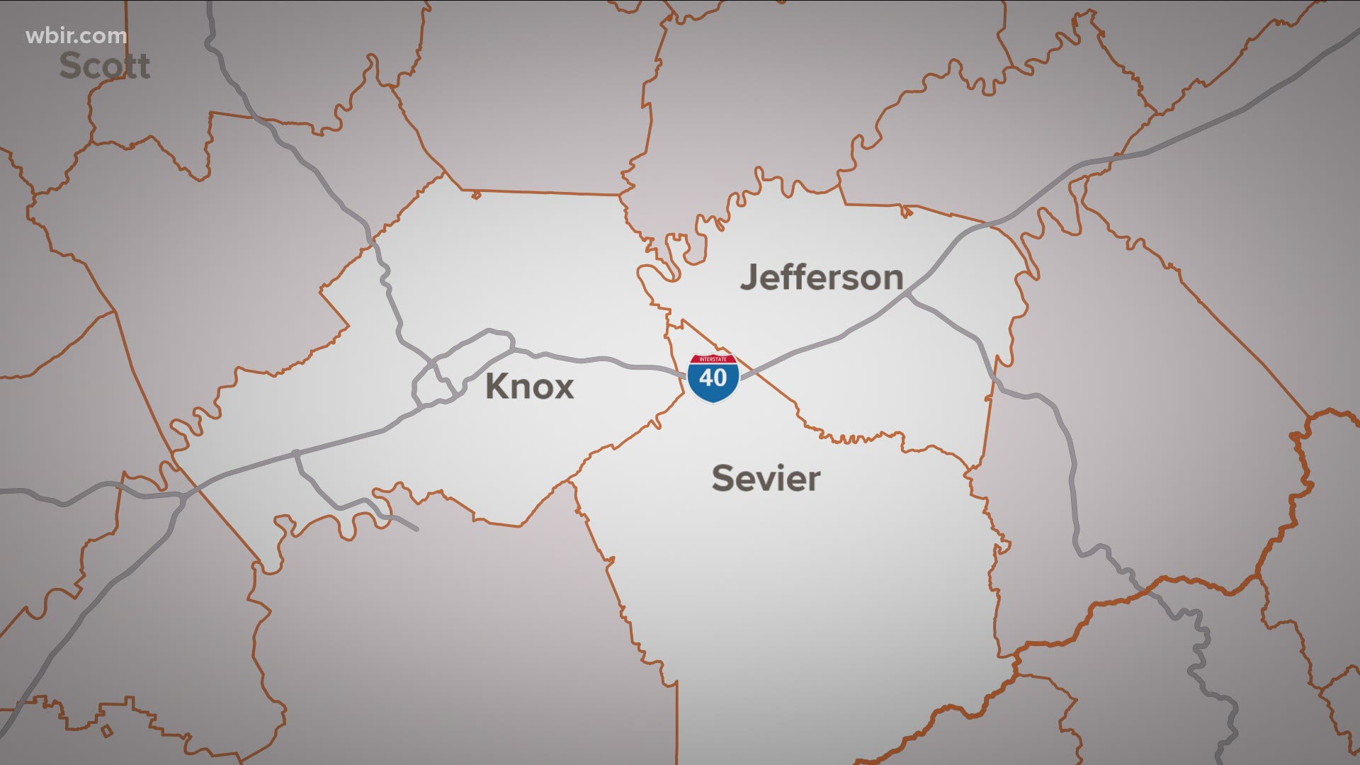 Authorities said they detained three people after a police chase on I-40 that crossed county lines, from Knox County to Jefferson County.