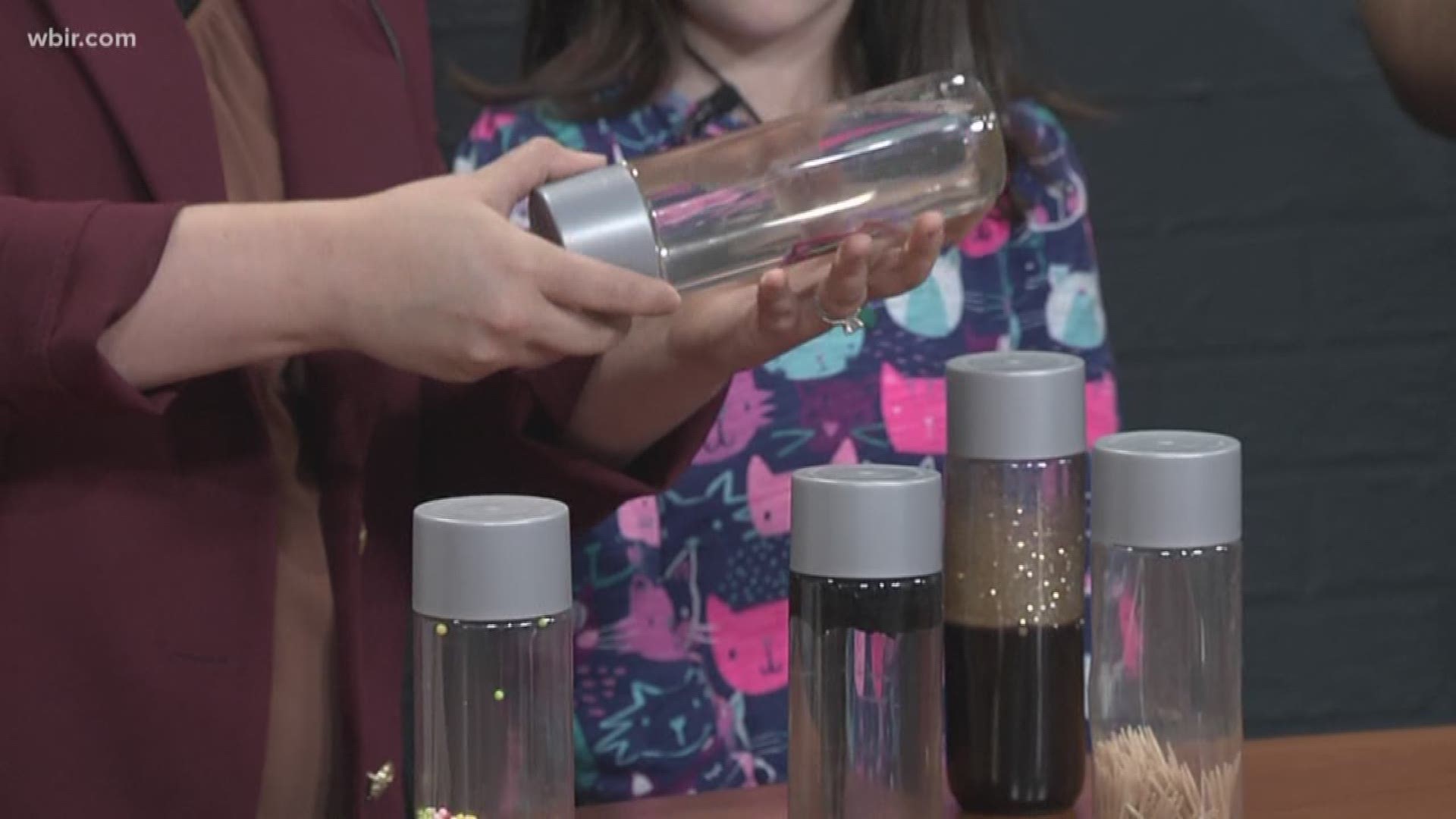 WonderWorks Pigeon Forge talks about do-it-yourself Sensory Bottles. They will host as "Sensory Night" event on Jan. 31, from 4 to 8pm. Cost is $10.  To learn more visit wonderworksonline.com. Jan 8, 2019