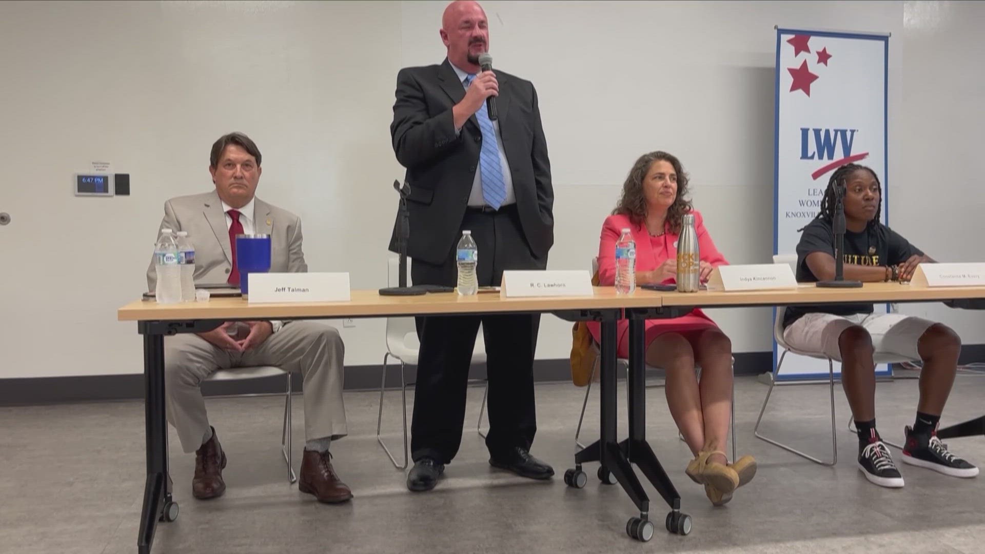 The League of Women Voters will next hold a forum for the at-large city council candidates on Aug. 7 at West High School. That event starts at 6:30 p.m.