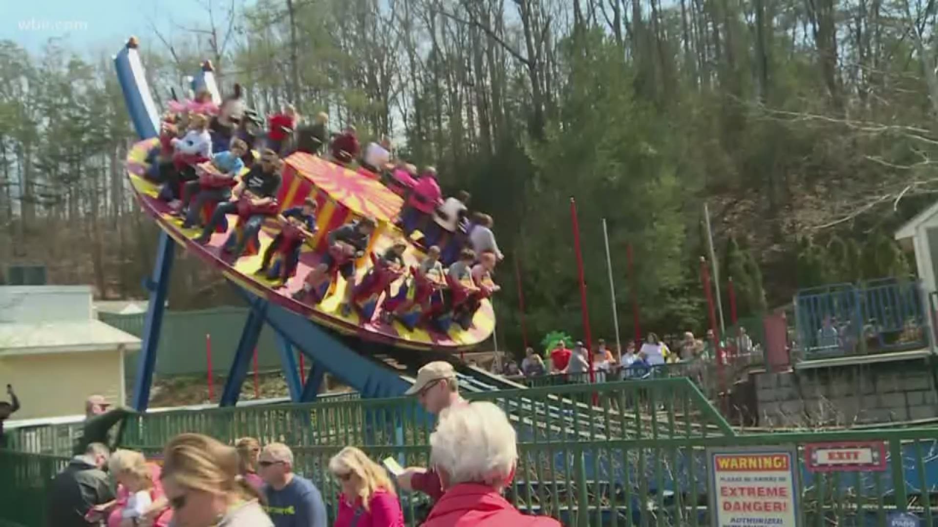 March 16, 2018: Springtime in East Tennessee means Dollywood reopens for the season.