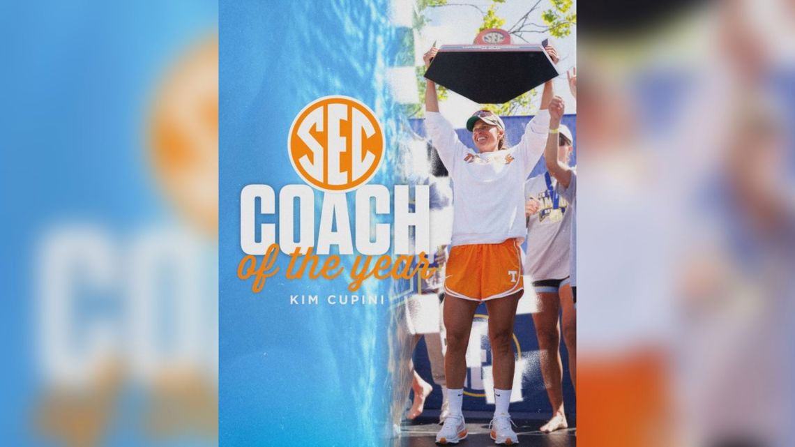 Kim Cupini earns another SEC coaching honor after dominant season