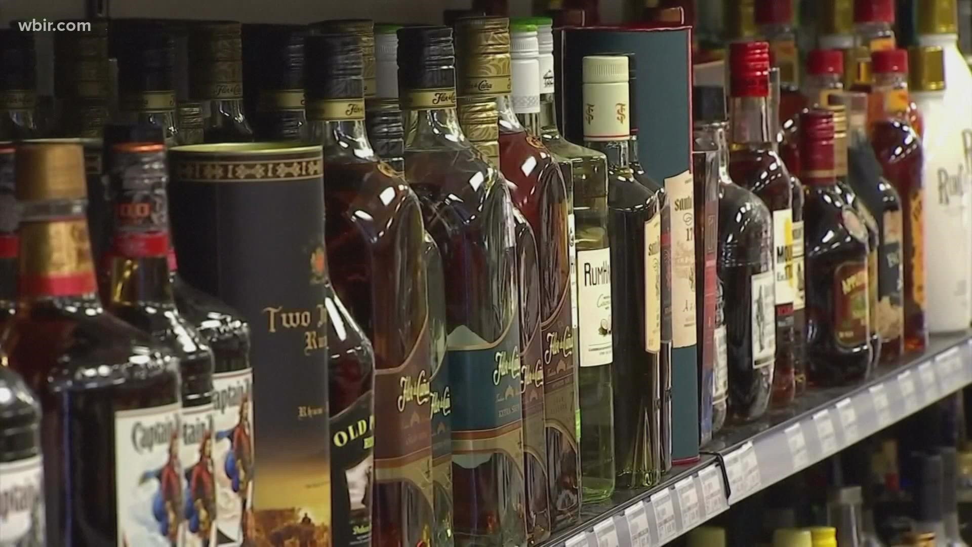 Some states are limiting alcohol purchases, but Tennessee has not instituted those kinds of restrictions.