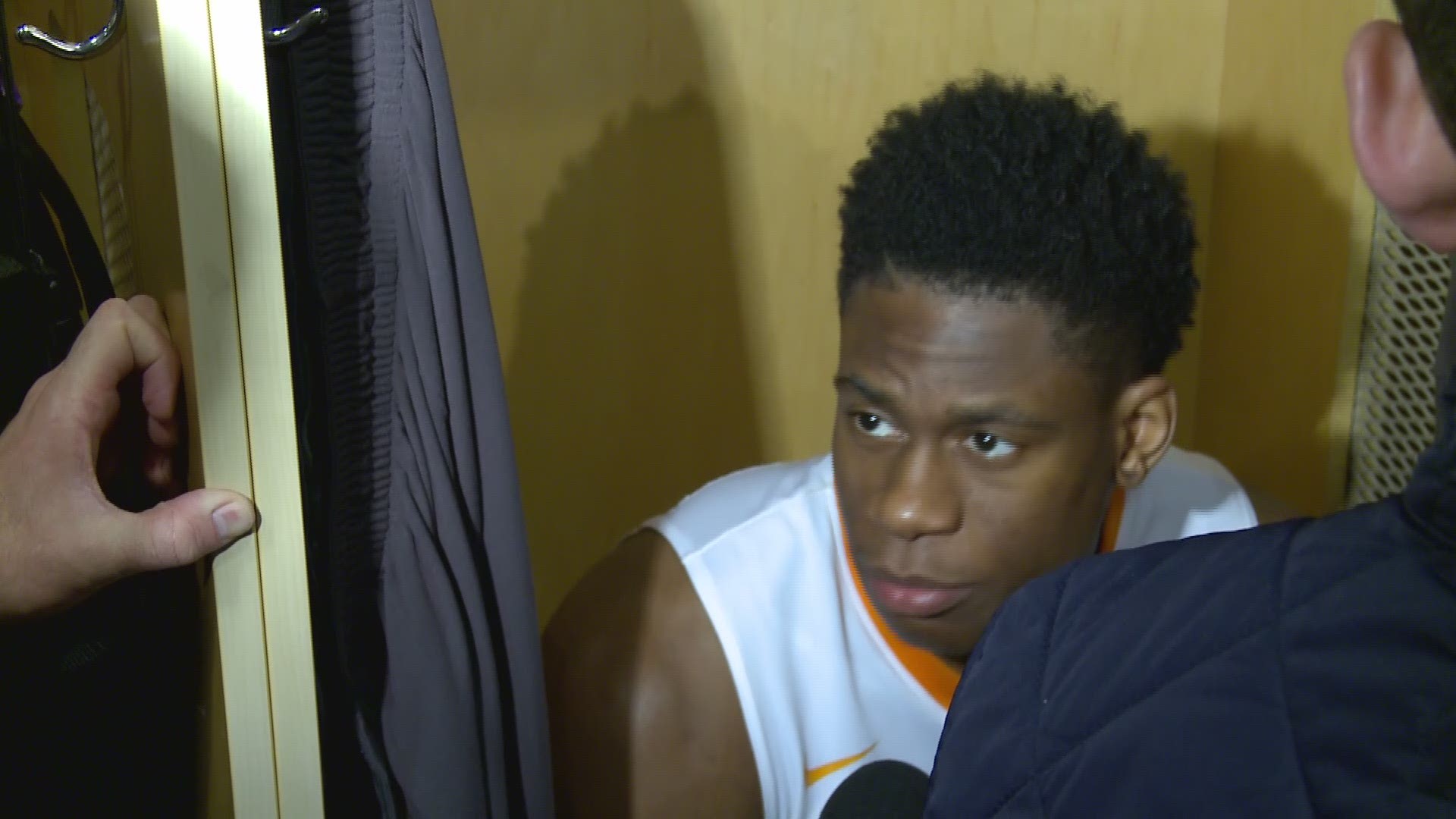 Admiral Schofield scored 15 points and grabbed 12 rebounds in Tennessee's first round NCAA Tournament win over Wright State.