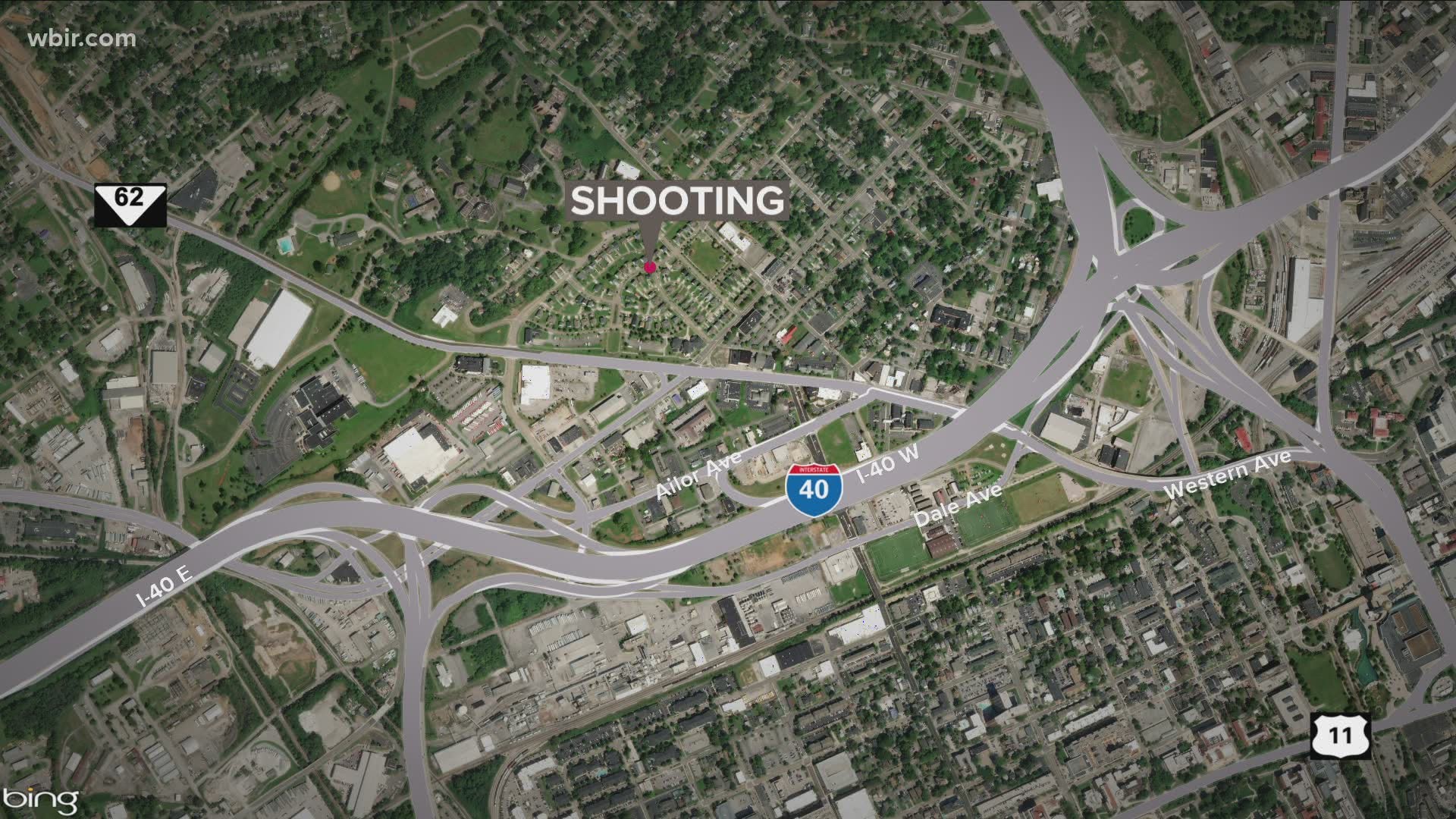 A boy was shot in the hip on Wednesday, KPD said.