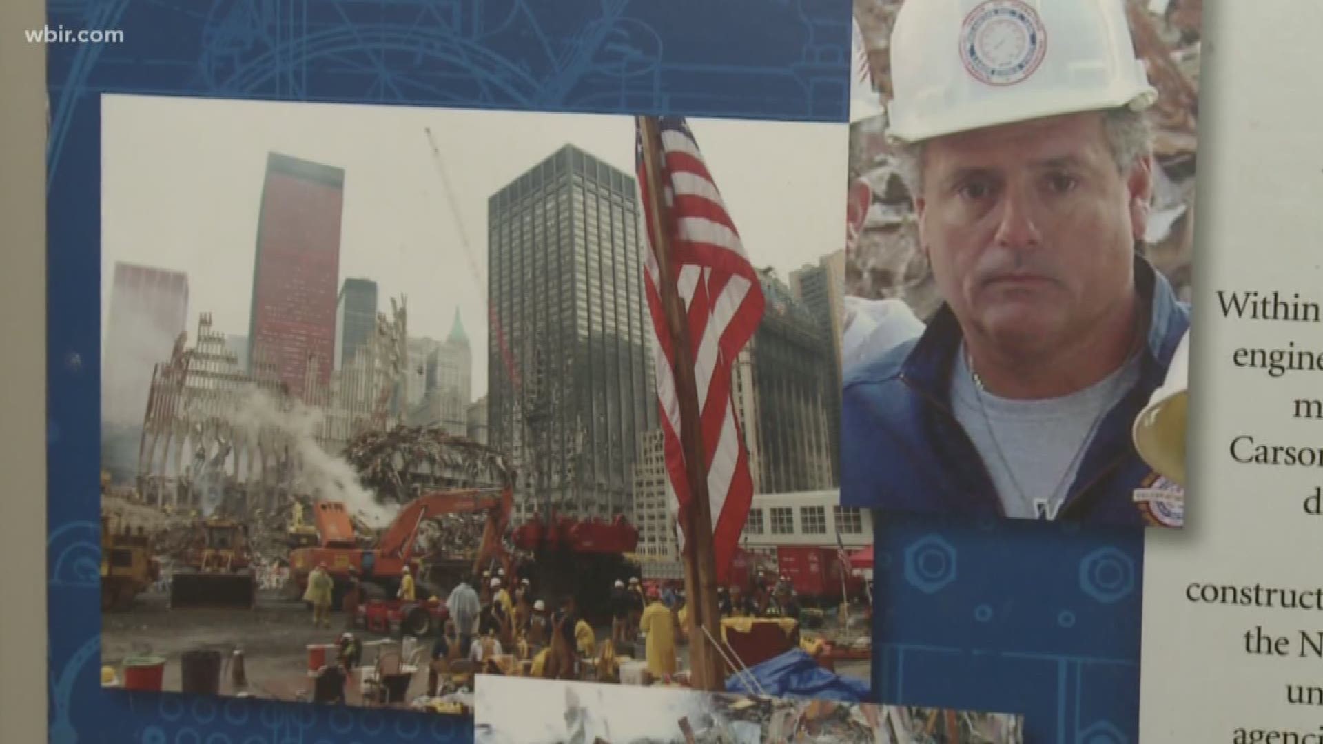 Sep. 11, 2018: On a day of remembrance for the 9/11 attacks, we also remember an East Tennessee man who led the cleanup of the fallen towers of the World Trade Center and died in 2016.