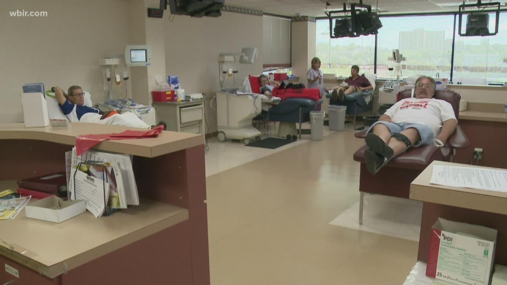 MEDIC Regional Blood Centers said they are in critical need for O Positive and O Negative blood types.