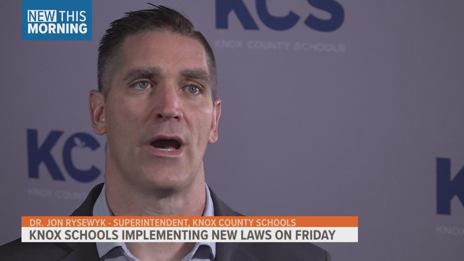 Administrators still have time to plan for new laws pertaining to schools.