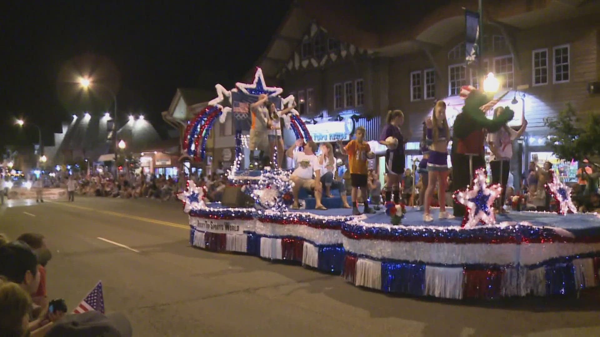 The Fourth of July Parade will start at 12:01 a.m. Organizers call it "the first Independence Day celebration in the nation."