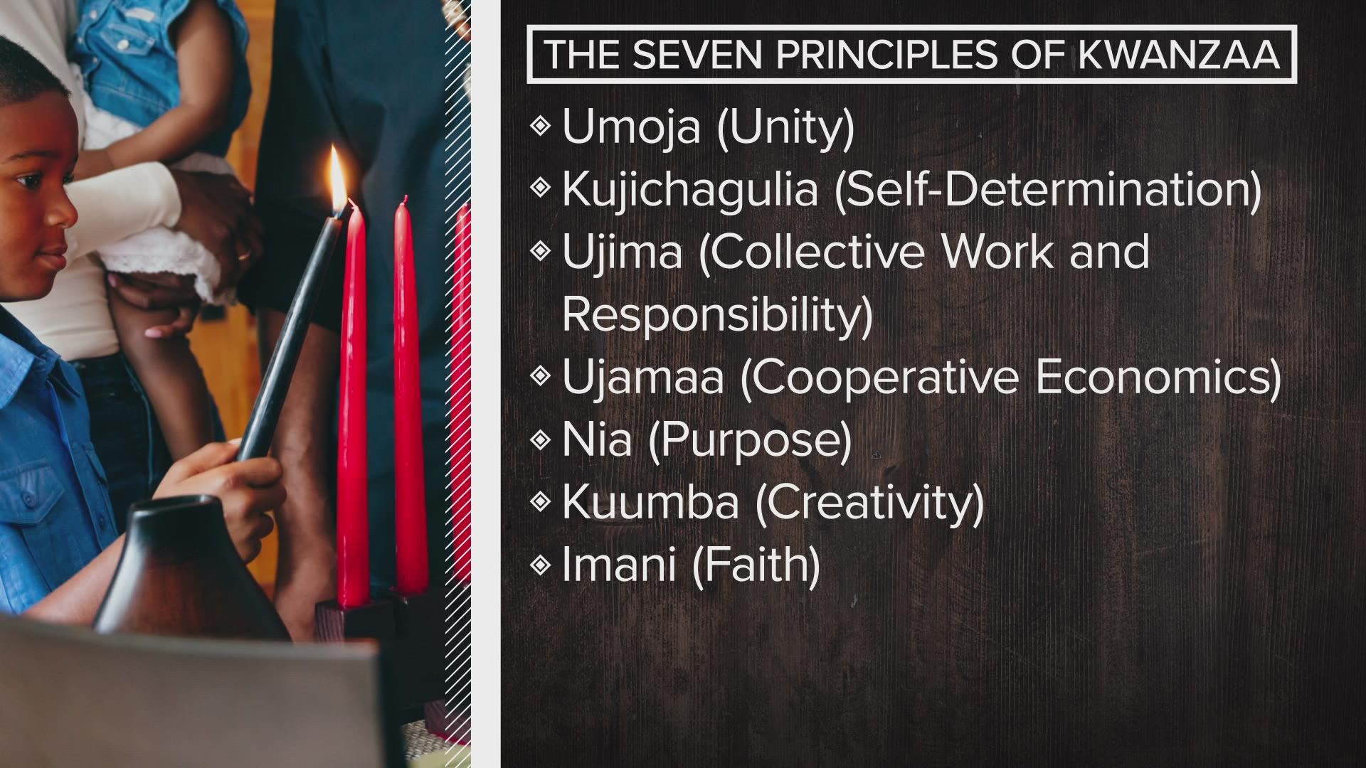Knoxville will have a week of events centered around Kwanzaa principles like unity, self-determination as well as collective work and responsibility.