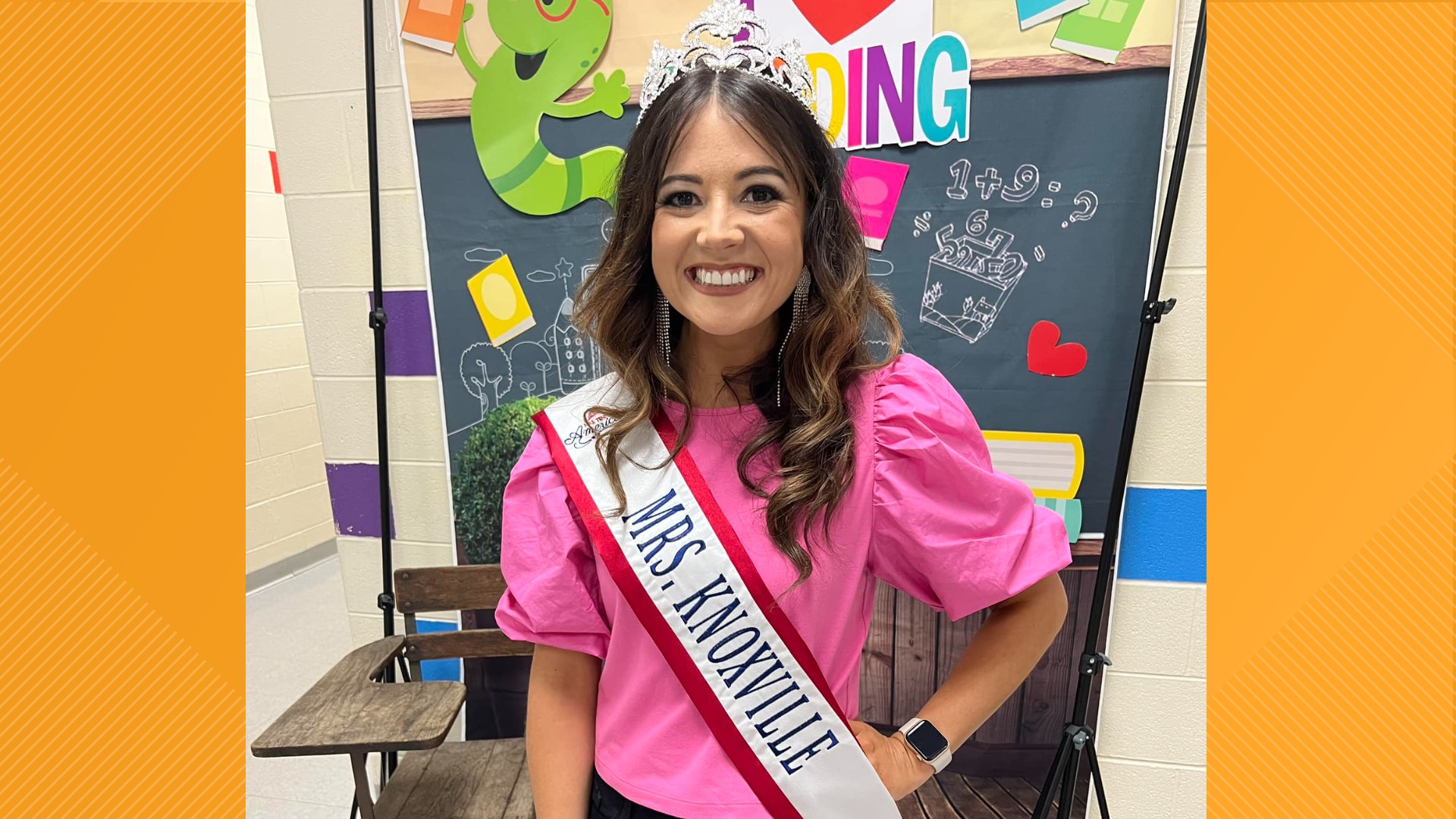 Kendall Lovingood was recently crowned Mrs. Knoxville and is using her experience as a teacher to advocate for children across the state.