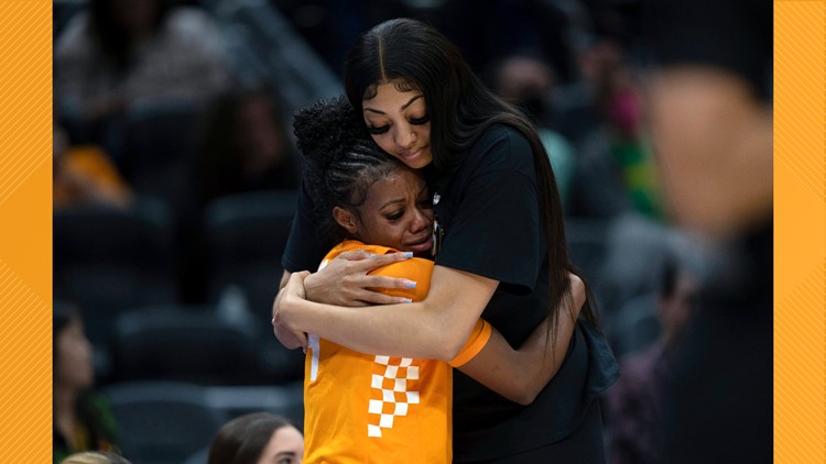 Watch: Jordan Walker gives emotional response on what being a Lady Vol has meant to her after her final game