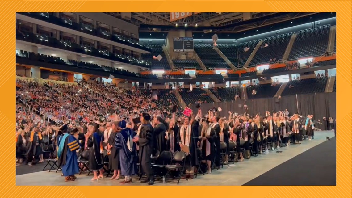 Spring commencements begin at the University of Tennessee