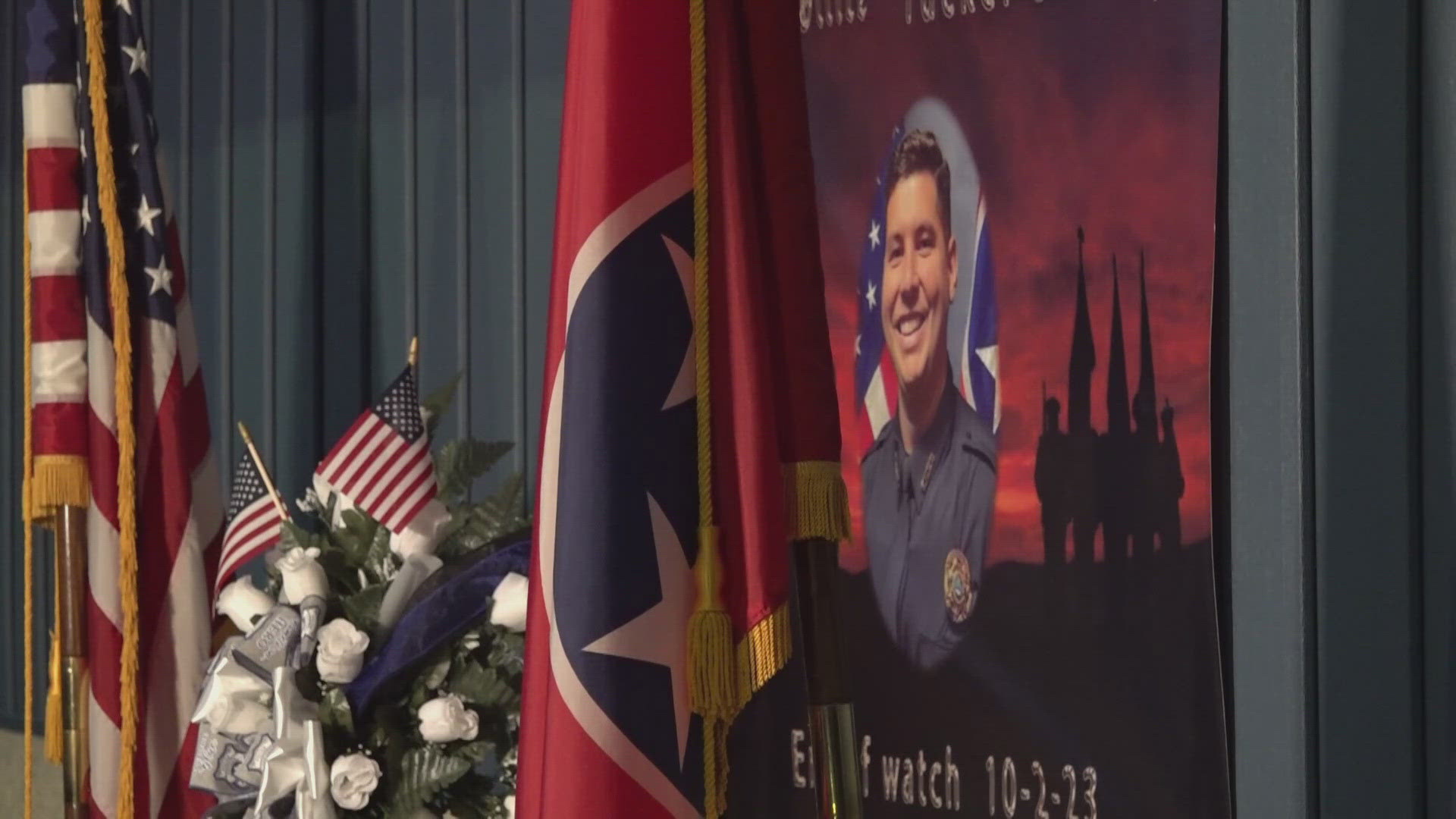 Knox County Commissioners are discussing a future memorial for a fallen deputy. 