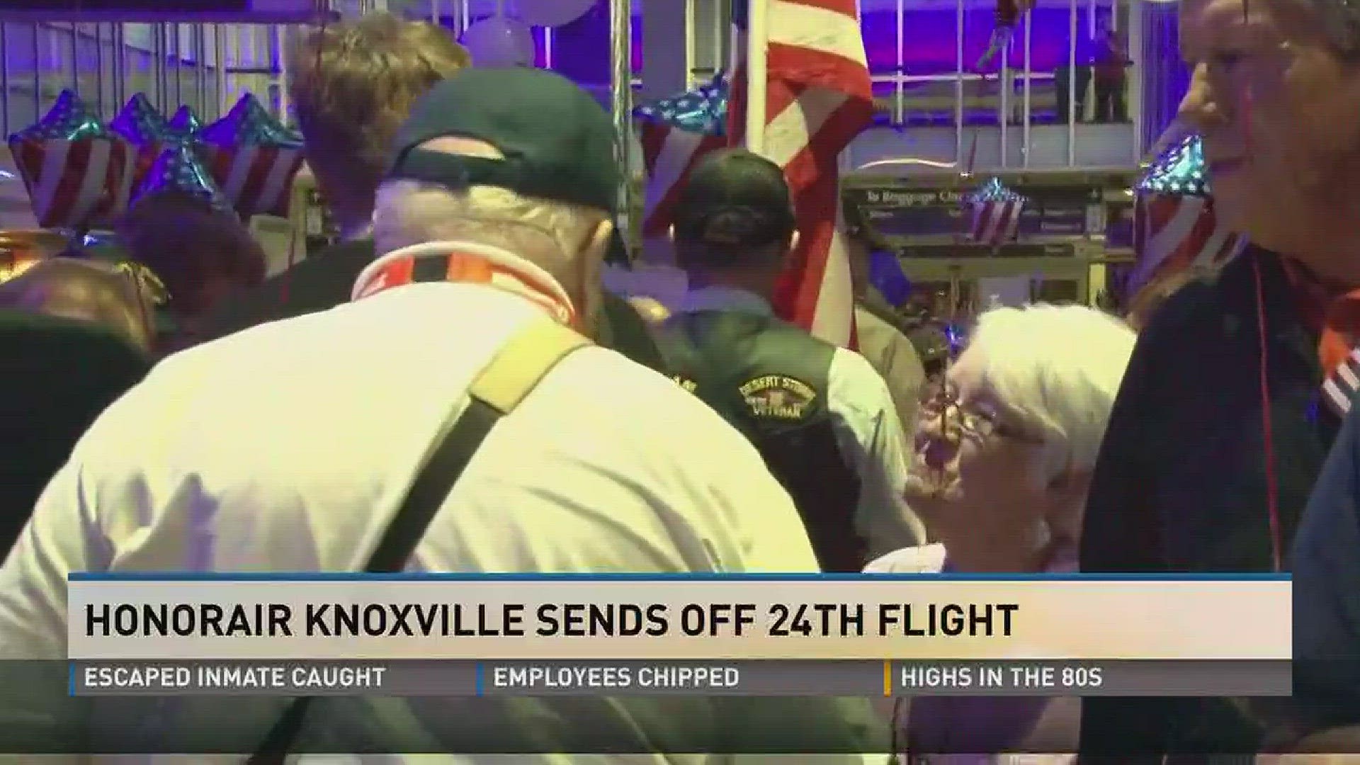 The flight sends veterans on an all-expense paid trip to the nation's capital.