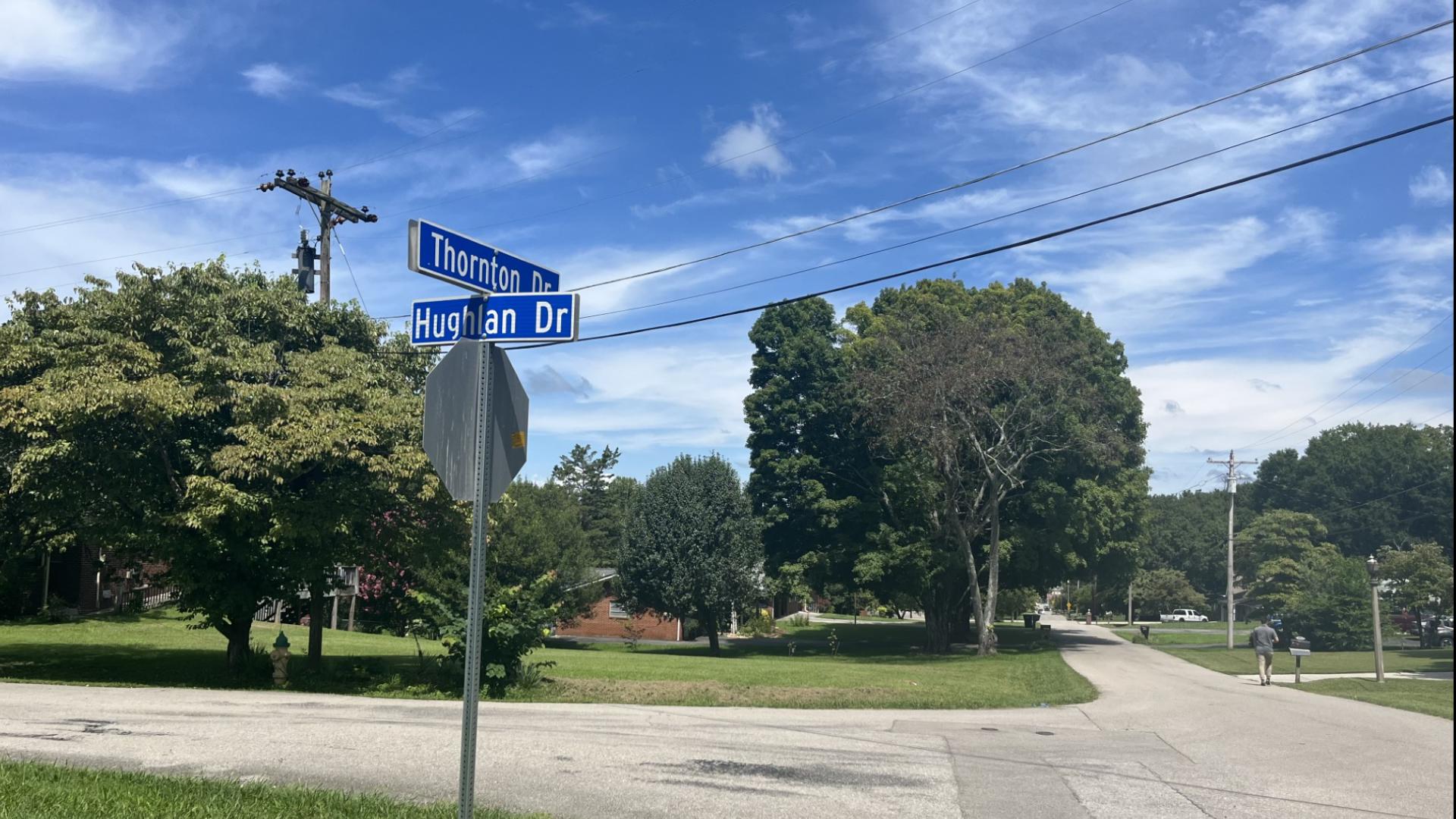 A Knox County student is in the hospital for injuries after a hit-and-run at a school bus stop Thursday morning, according to the Knox County Sheriff's Office.