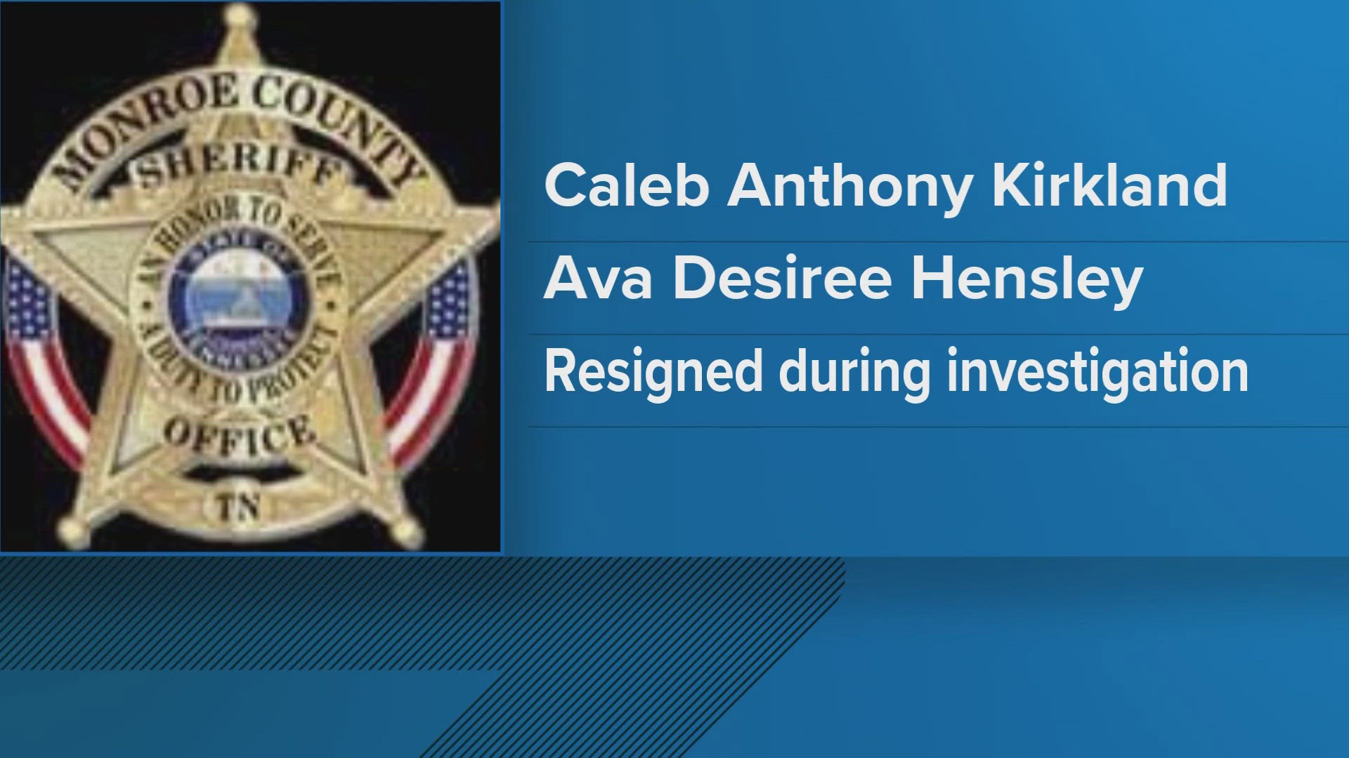 A grand jury indicted former corrections officers Caleb Kirkland and Ava Hensley.