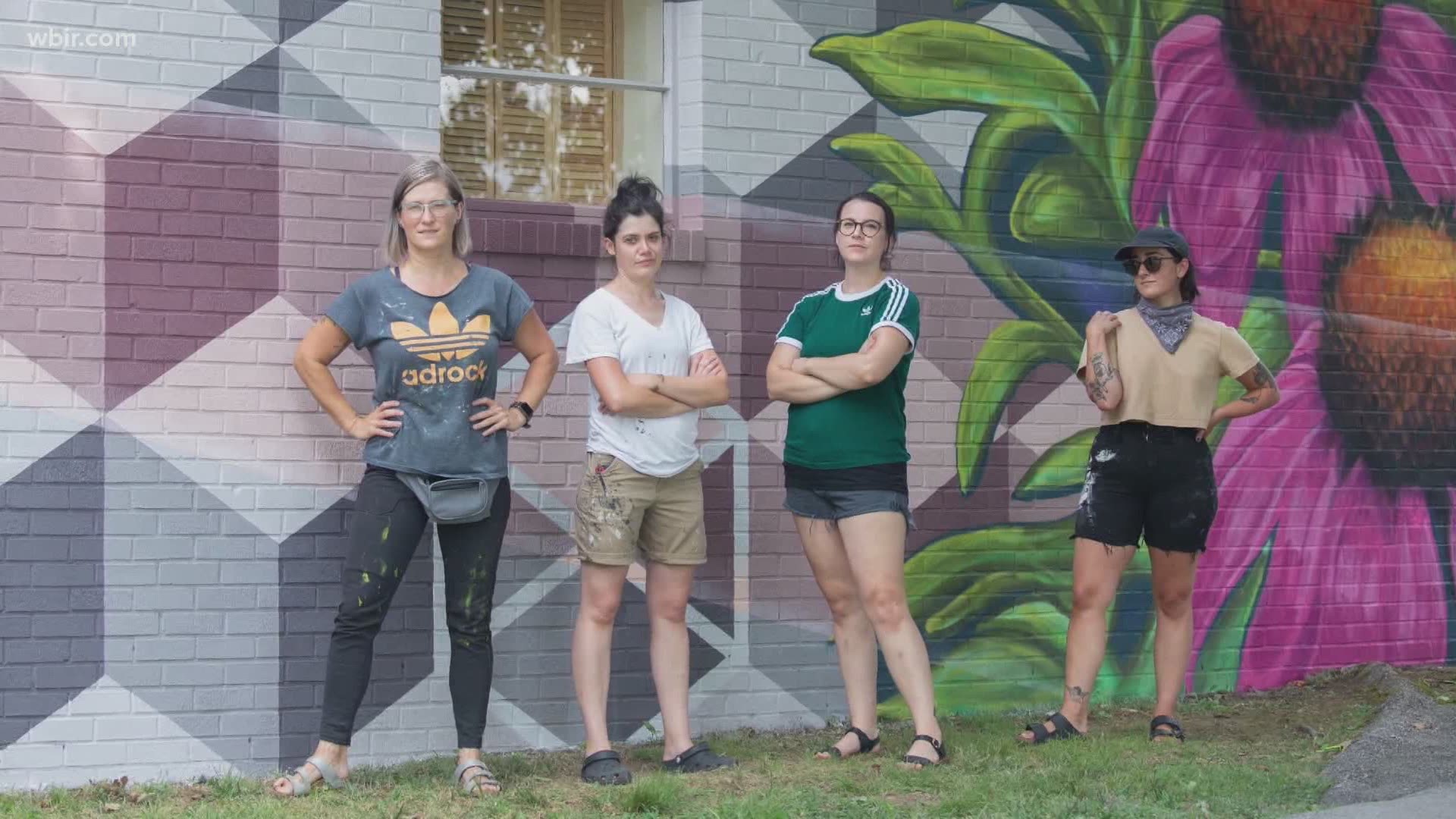 Walls for Women is creating 10 original murals by female artists all across Tennessee.