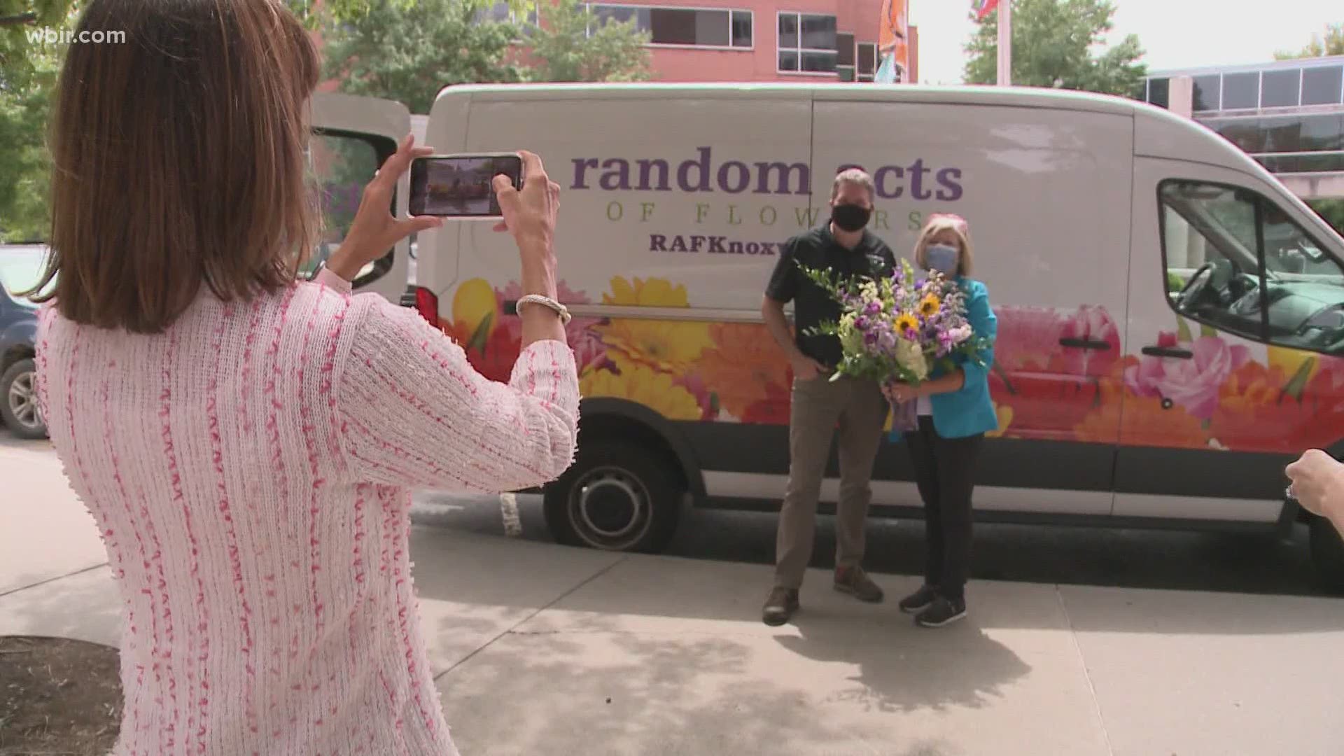 Random Acts of Flowers marks 500,000 deliveries while thanking co-founder Larsen Jay who is making a professional exit. Their work will continue. Aug. 27, 2020-4pm.
