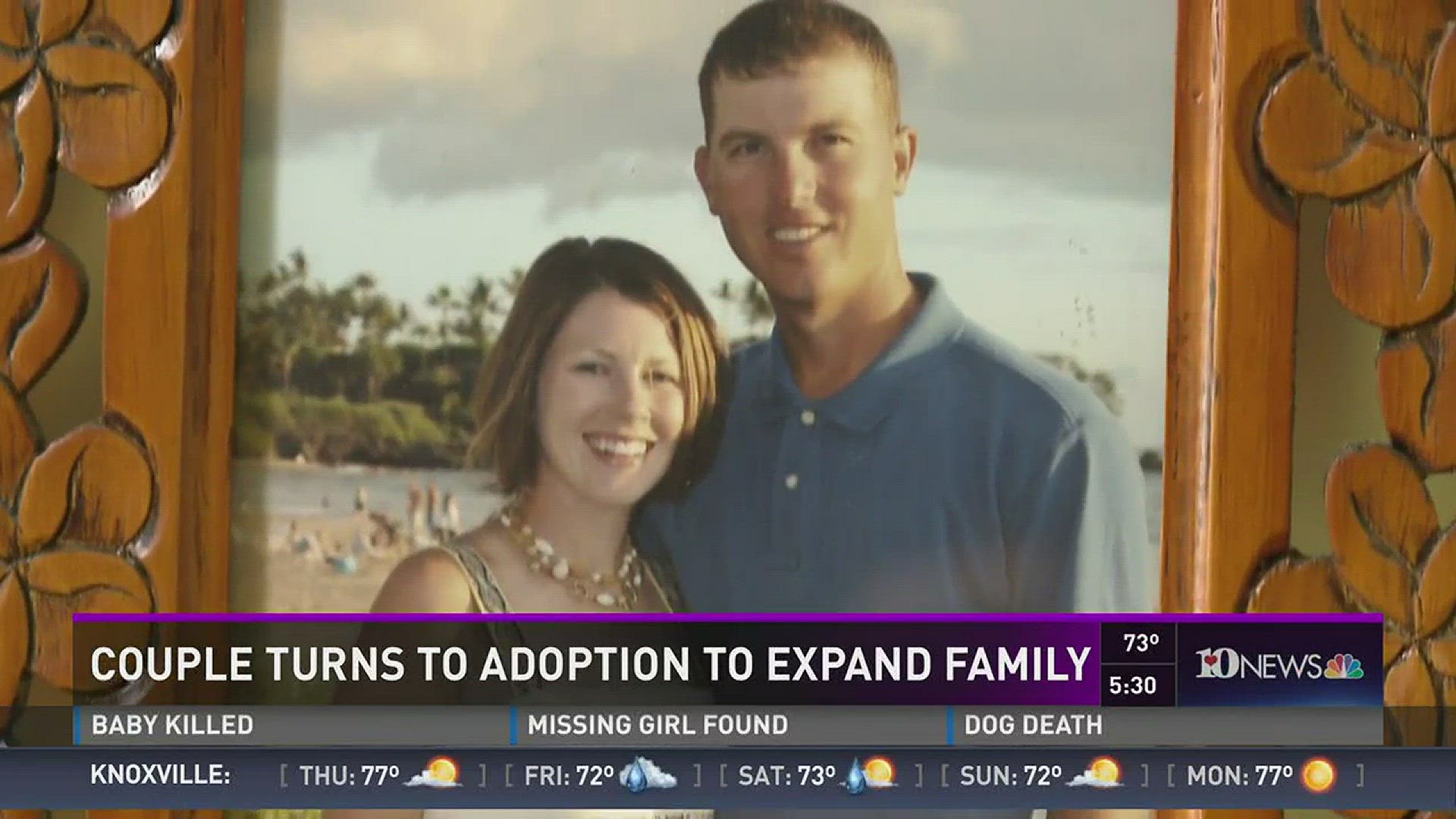 After years of struggle and heartache trying to get pregnant, a local couple hopes to adopt children.