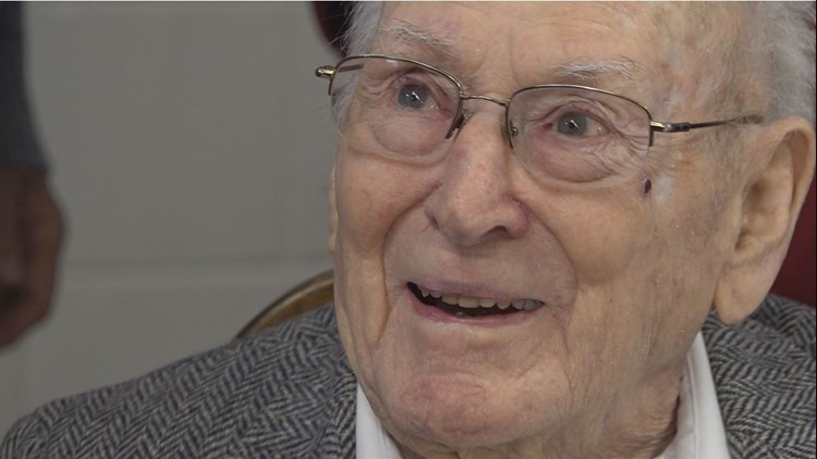 Knox County Centenarian shows his secret to a long, meaningful life