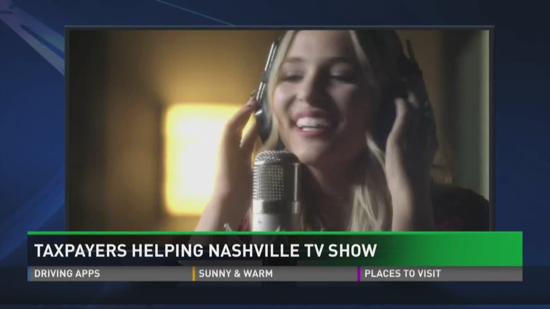 April 11, 2017: A group is pushing for taxpayers to stop supporting the popular TV show "Nashville" through state tax incentives.