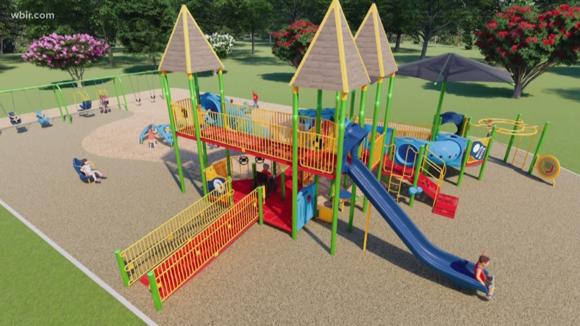 The push to build an inclusive playground is moving forward without donations from the Maryville Kiwanis Club.