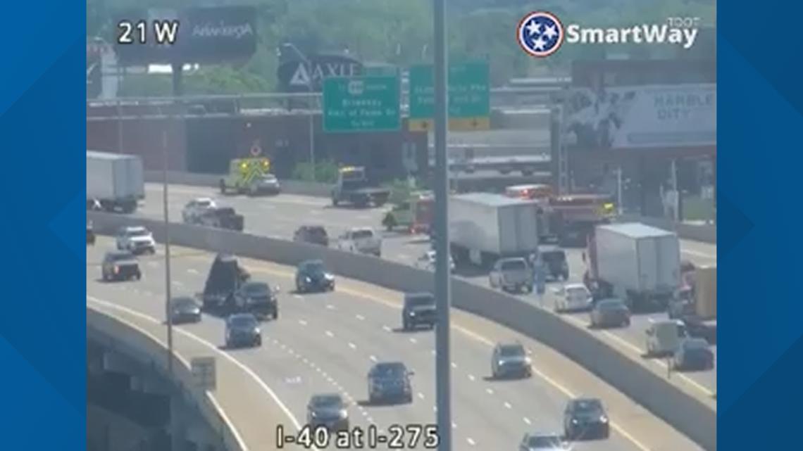KPD: I-40 East back open after head-on crash near North Broadway