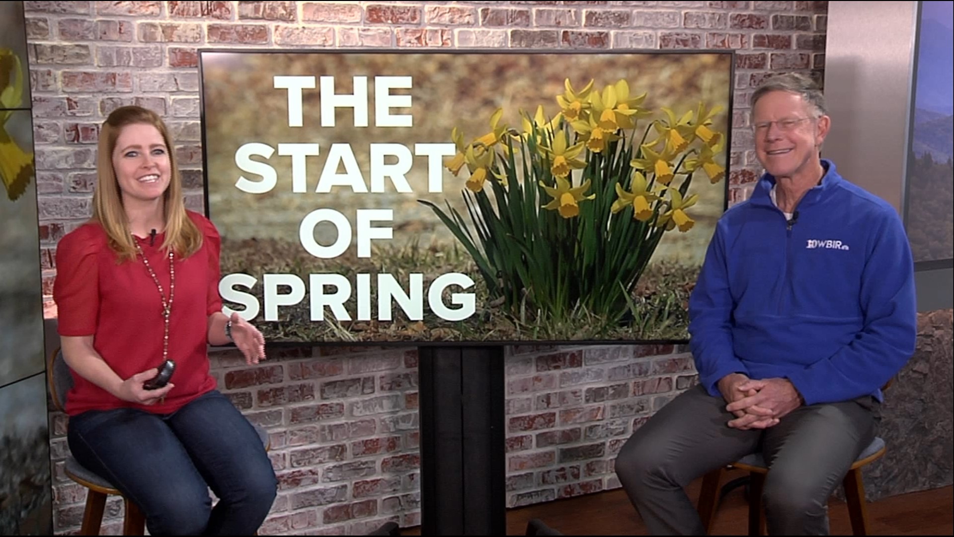 Flowers and trees are starting to bloom around East Tennessee, but that doesn't mean winter is over yet. Cassie and Todd break down what spring will look like.