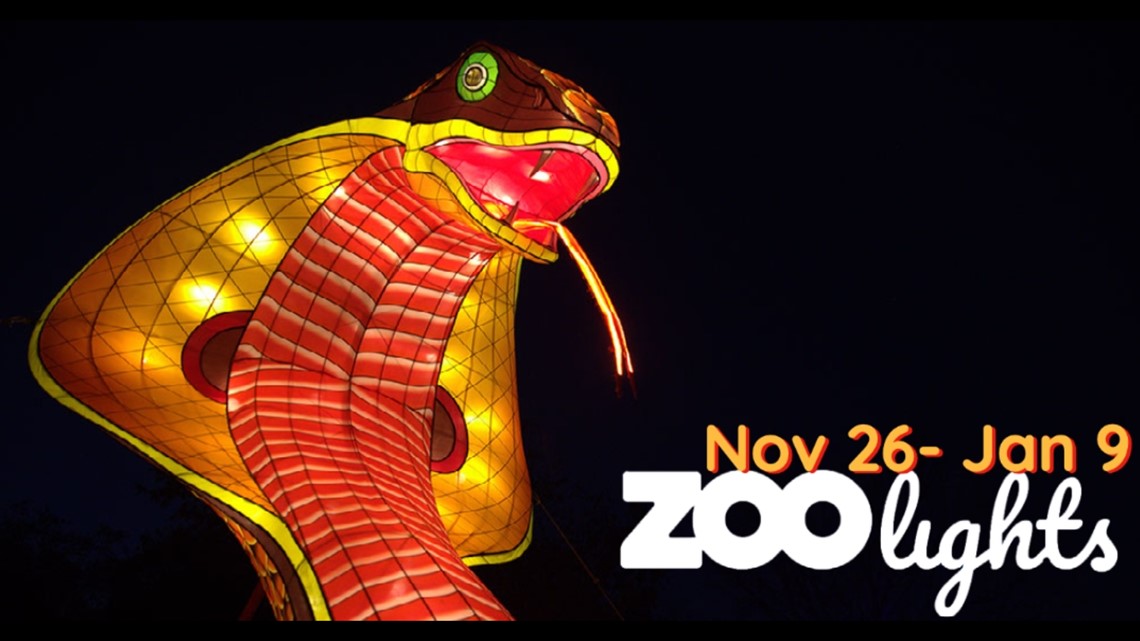 Zoo Lights to return to Zoo Knoxville for second year, twice as big