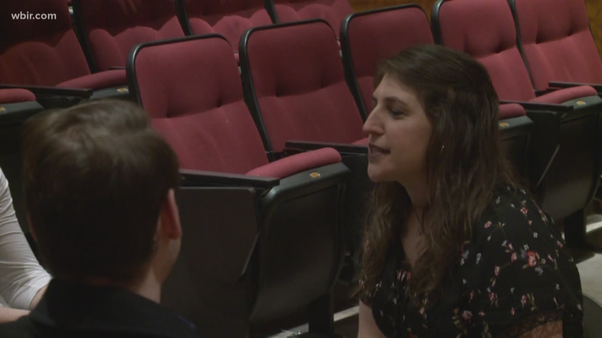 Big Bang Theory actress Mayim Bialik spoke with UT students Monday about her career in science.
