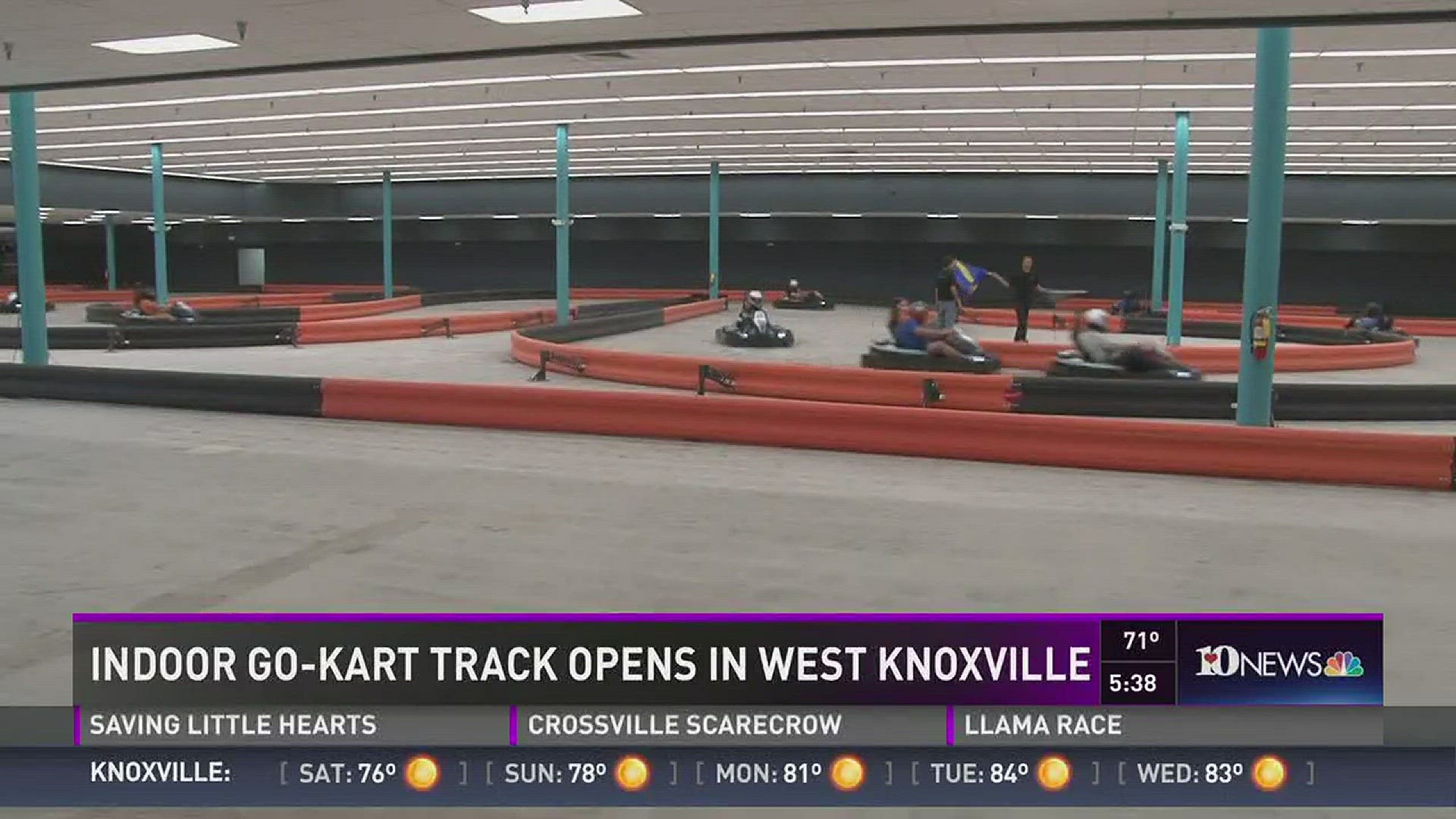 Sept. 30, 2016: A new indoor go-kart track called Veloce opened Friday in West Knoxville.