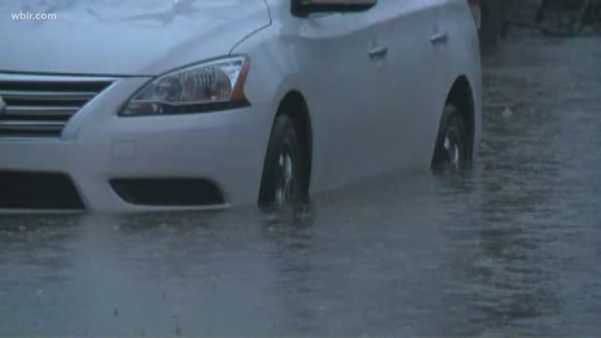 Rain created issues all across East Tennessee on Friday morning.