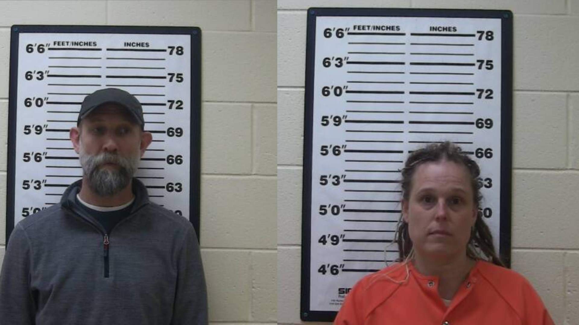 Jason and Jessica Klimp were charged after Fentress County authorities responded to reports of a young girl collapsing at their home.