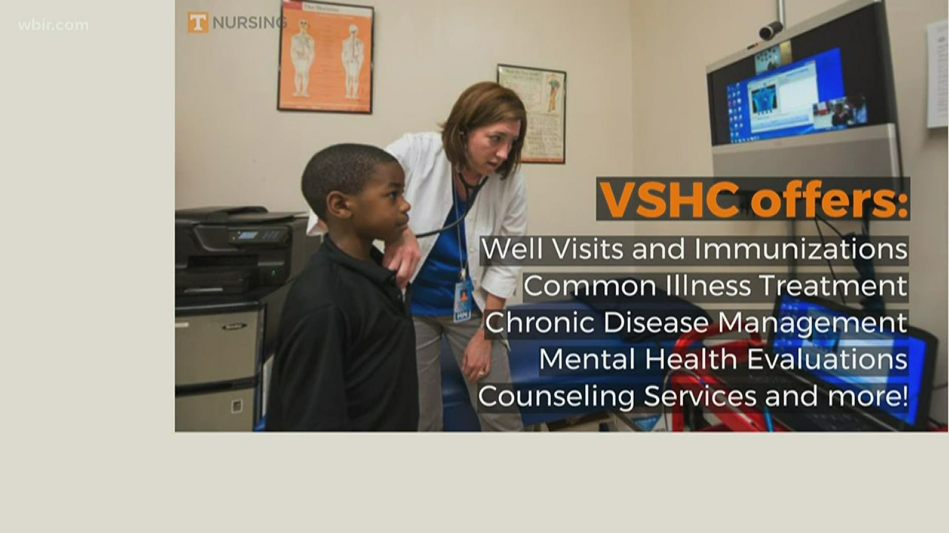 Vine School Health Center is a school-based physical and mental health center located in the Langland Building of the Vine Middle Magnet School in Knoxville.