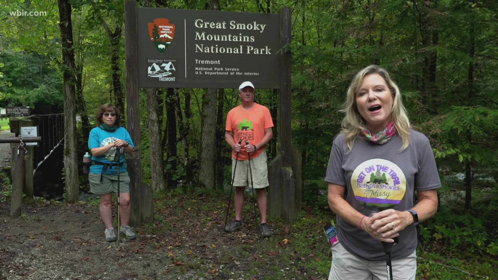 For more on Missy Kane's Get on Trails virtual hikes visit friendsandmissy.org. Call 865-329-8892  to enter a drawing for 8 free hikes. 9/21/2020-4pm.