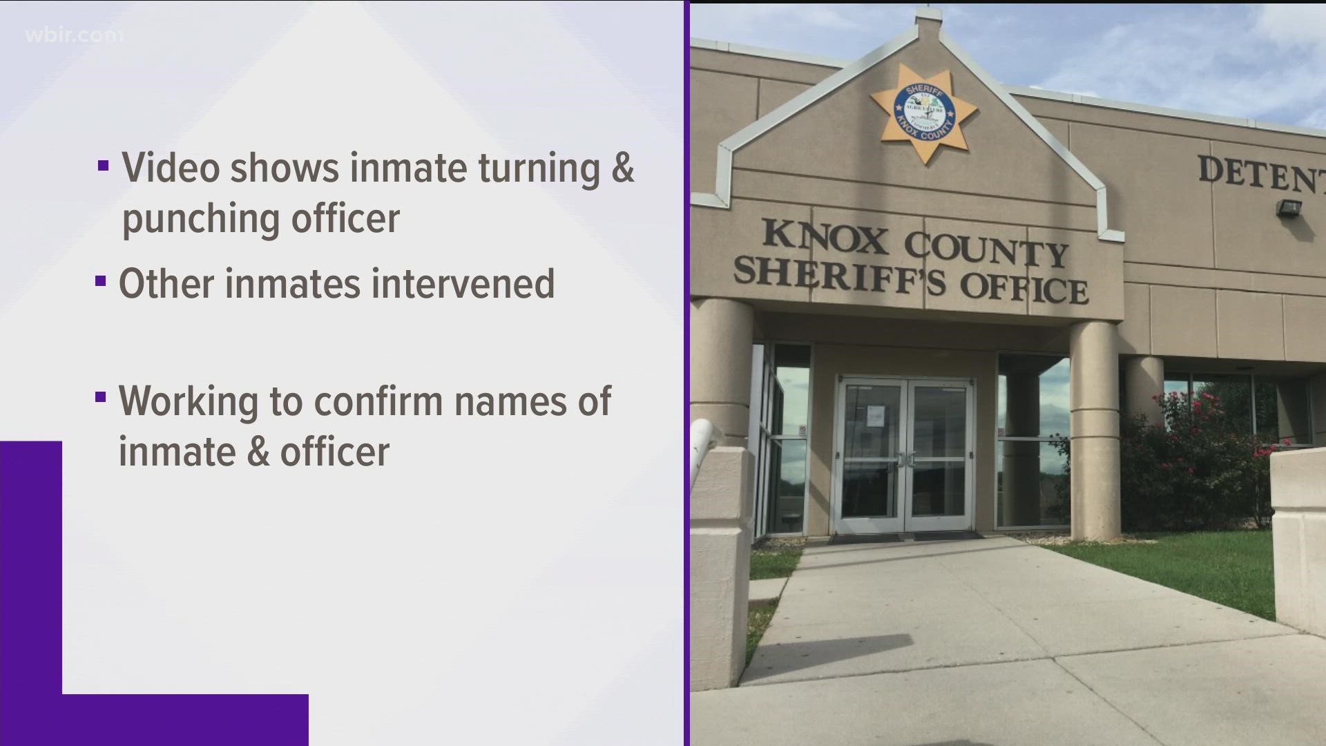The attack happened Oct. 6 at the Roger D. Wilson Detention Facility, Knox County's main holding center.