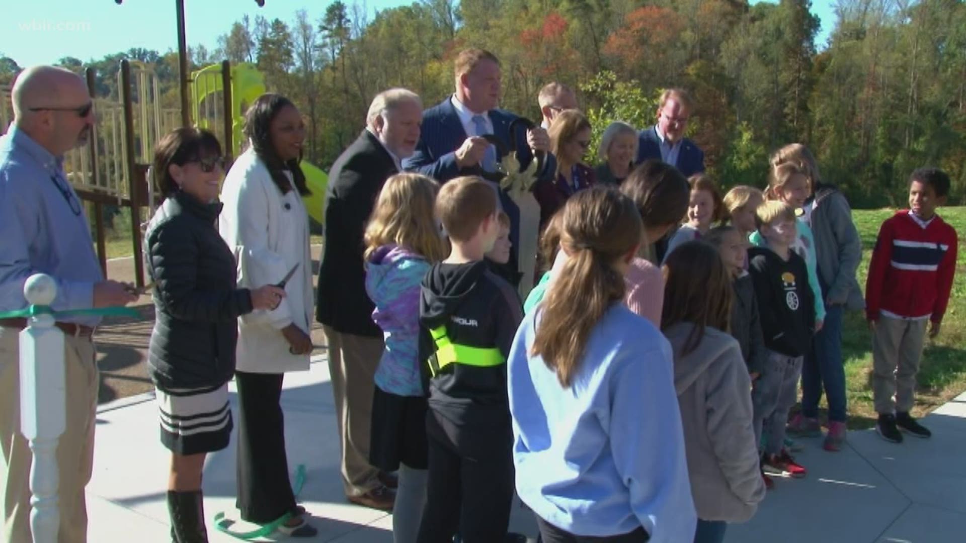 The new expansion of a South Knox County park is now open.