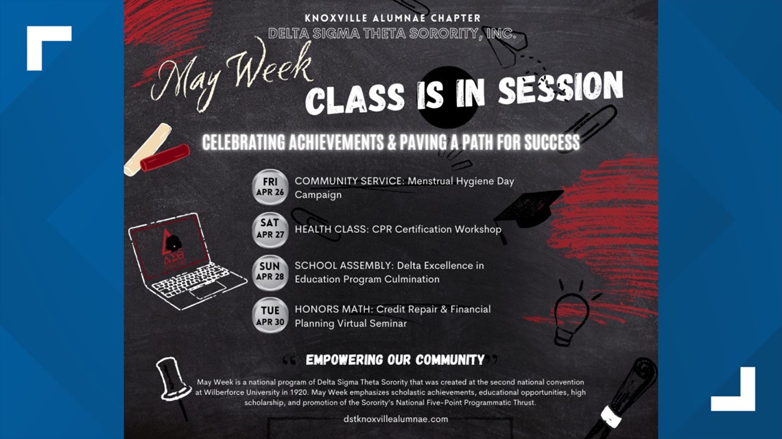 Black sorority planning several community-focused weekend events for 'May Week' in Knoxville - Vimarsana News