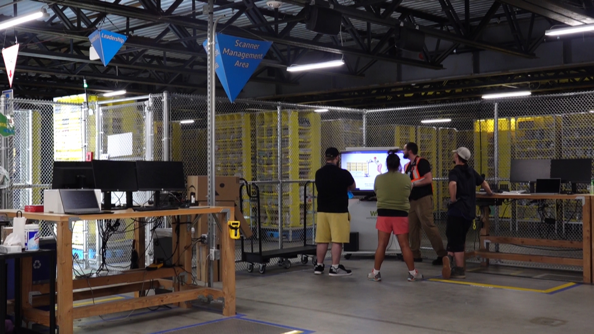 Amazon Robotics Sort Amazon’s first robotics sort facility in East Tennessee operates around ...