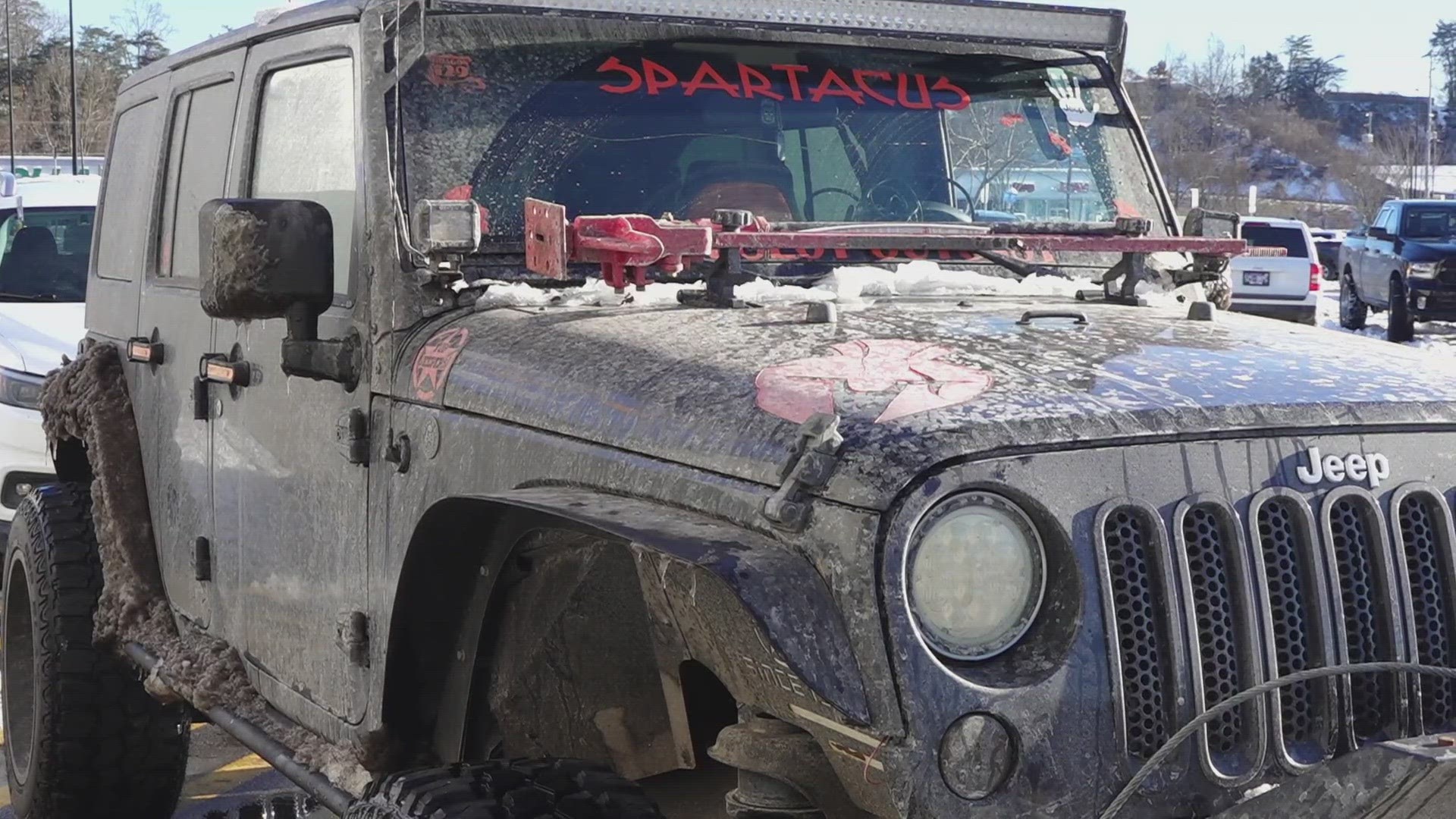 Charles Weaver and his trusty jeep, Spartacus, have stepped up to help those in need, proving what it means to be a Tennessee volunteer.