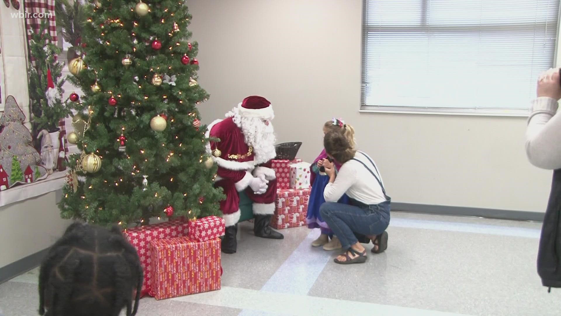 Families will be able to grab some breakfast while visiting Santa Claus at the YMCA.