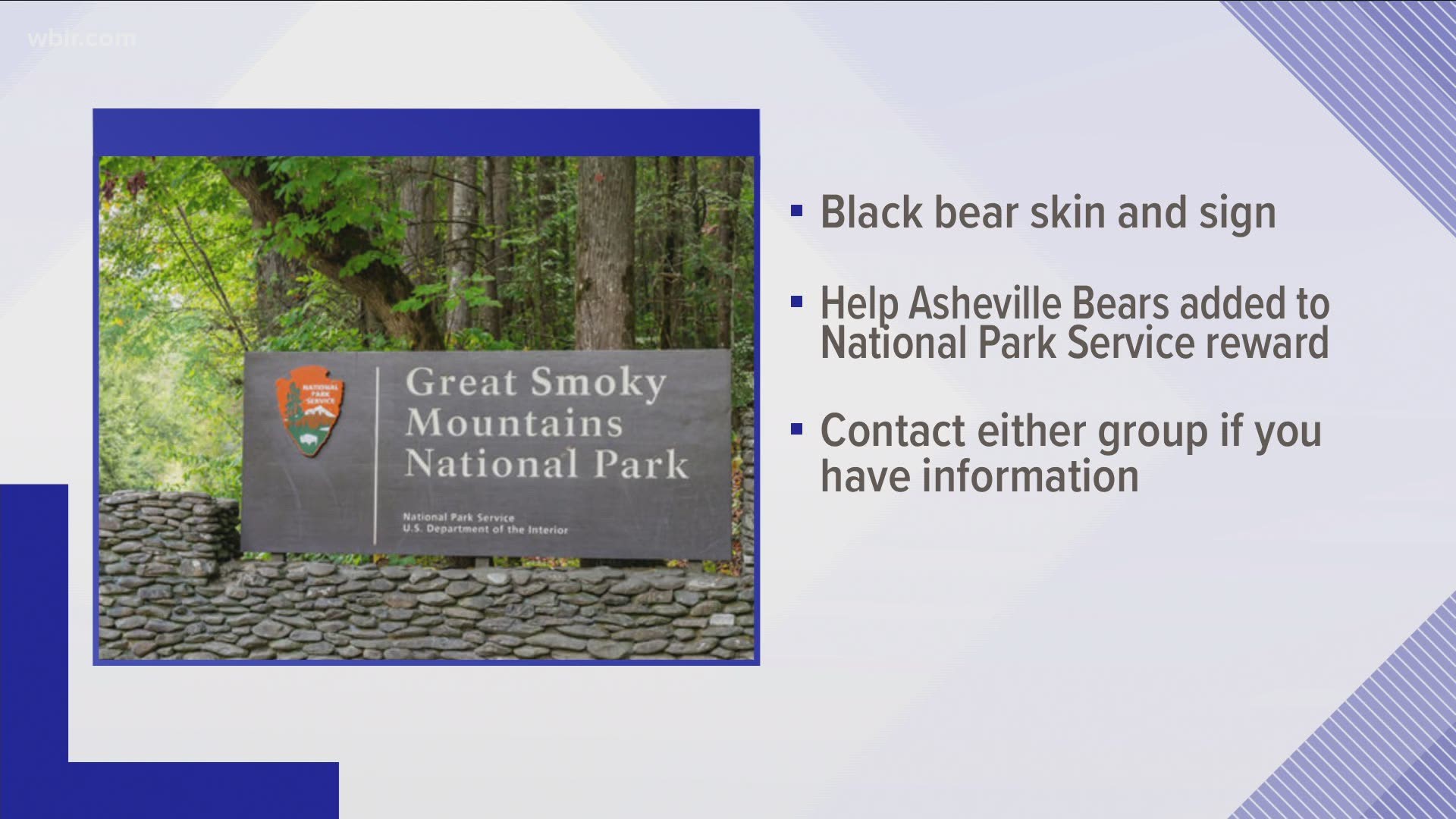 The reward is now up to $10,000 dollars for information leading to the arrest of a person who draped a bearskin over a sign with a racist message at the Smokies.